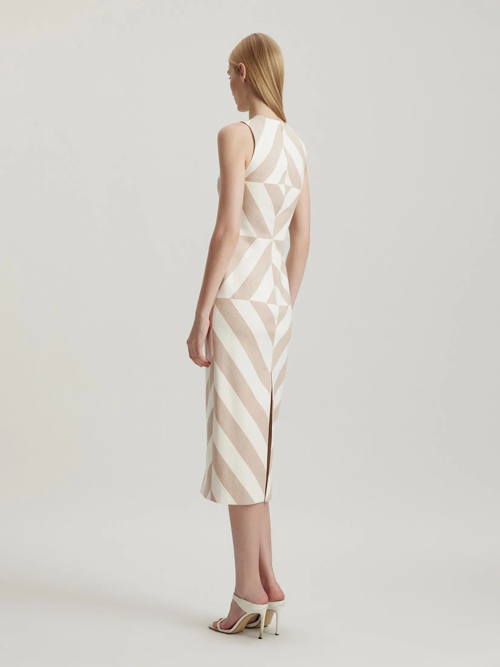 ASAVA (AW24 )Avianna Sleeveless Women Dress Brown