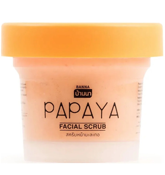 Скраб для лица с папайей Banna 100 мл