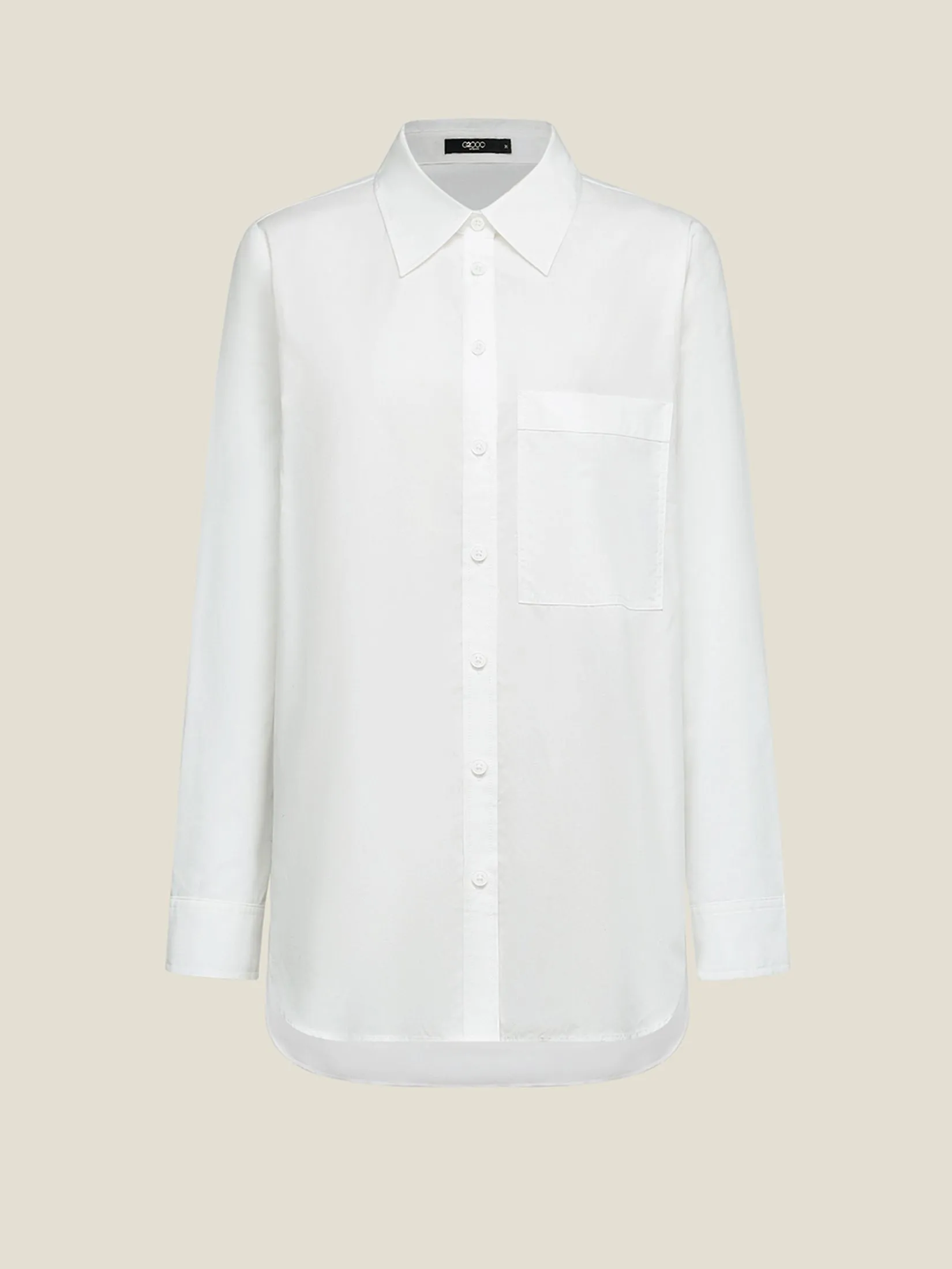 G2000 Women Clothing Cotton Short Sleeve Casual Shirt  Relaxed Fit - Off-White