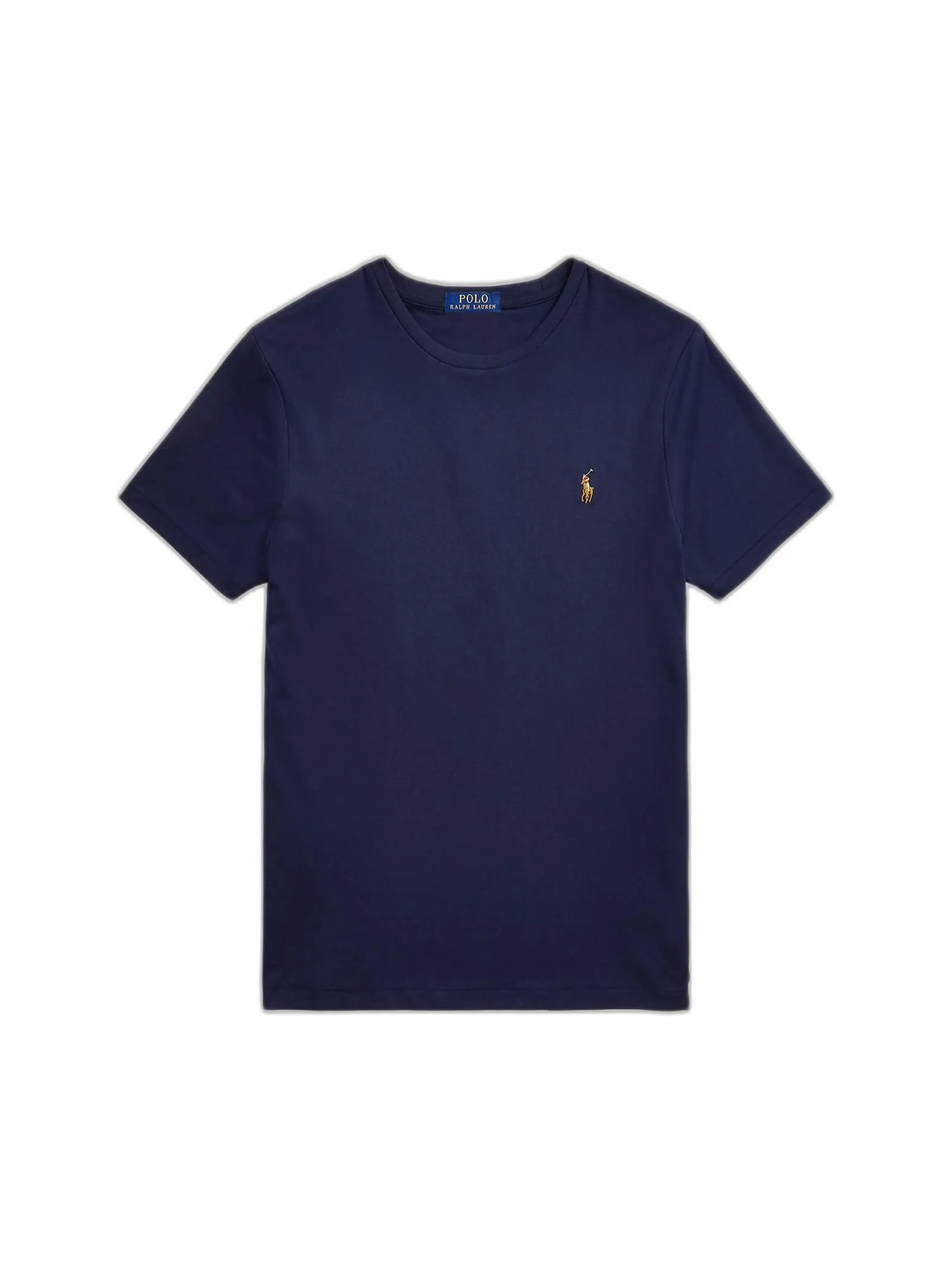 POLO RALPH LAUREN Polo Ralph Lauren TEE-Custom Slim Fit Soft Cotton T-Shirt MNPOTSH1N820101 410 NAVY-410