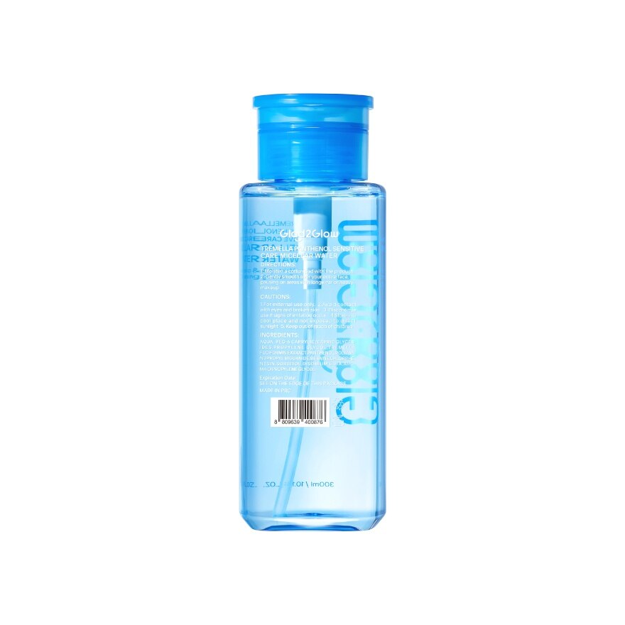 Glad2Glow Micellar Water Tremella Panthenol Sensitive Care 300 Ml.