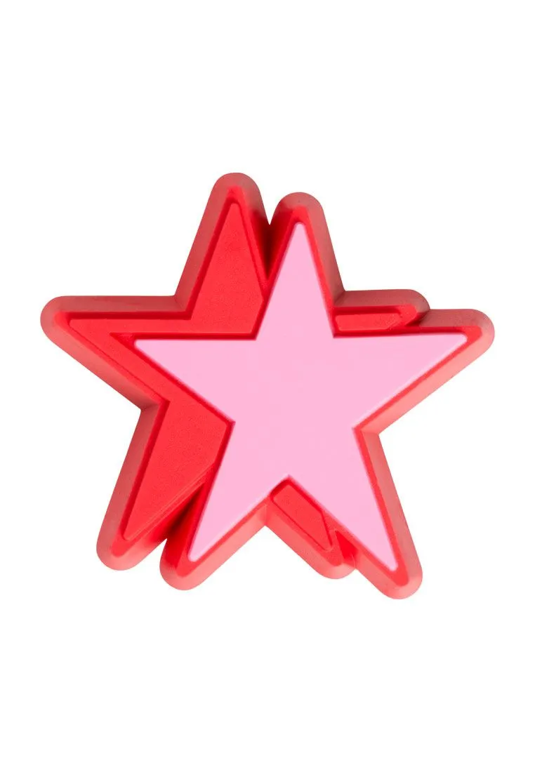 CROCS MULTICOLOR CROCS Jibbitz Pink Star Shoes Charm