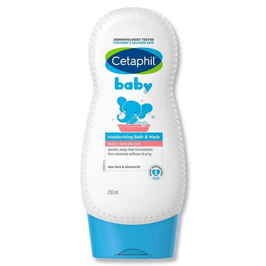 Cetaphil Baby Moisturizing Bath  Wash 230 Ml