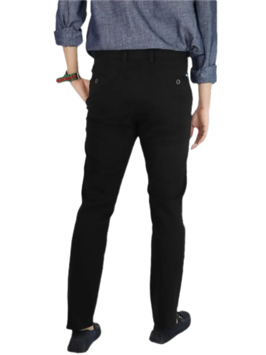 BOVY MEN'S SLAG-CHINO PREMIUMCOTTON BLACK