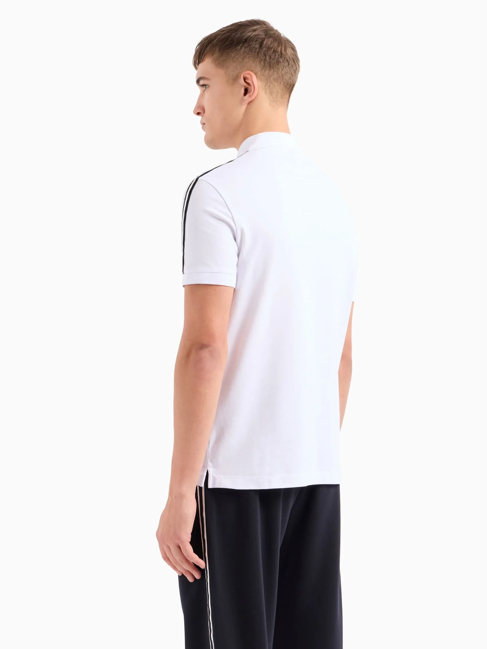ARMANI EXCHANGE Polo Men 8NZFSG-ZJ81Z-1100 White