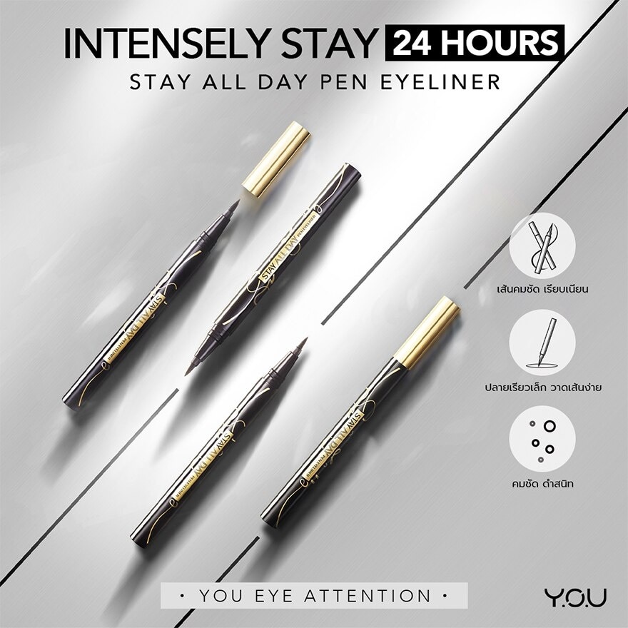 #You Stay All Day Pen Eyeliner Black