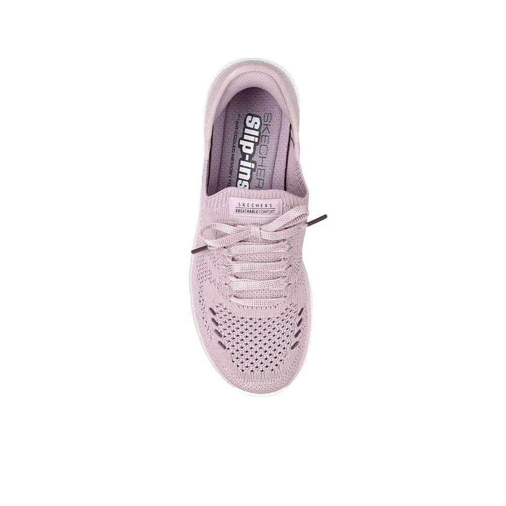 SKECHERS Slip-ins : Virtue - Ideal Women Casual Shoes Purple - SK108SH580EMTH