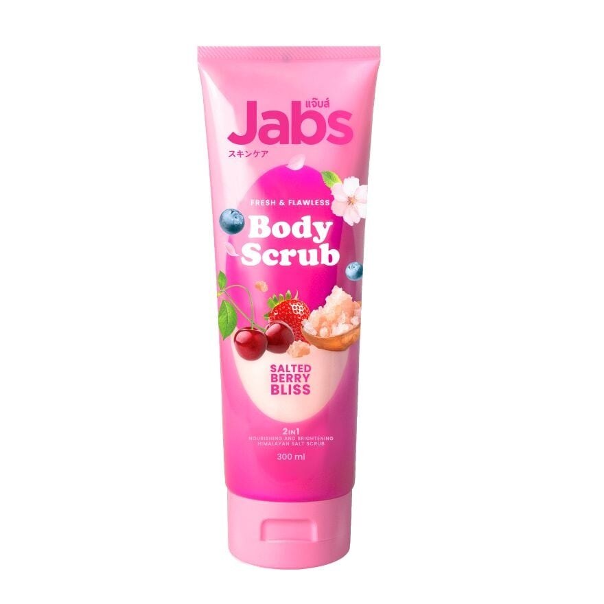 Jabs Body Scrub Fresh  Flawless Salted Berry Bliss 300 Ml.