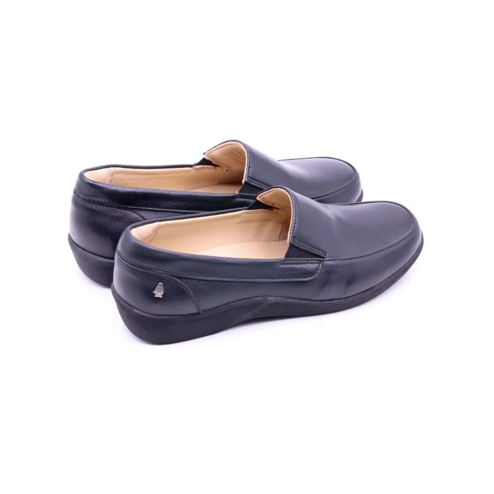HUSH PUPPIES Women's Shoes Model Veronica C.Wave Heels HP 8WCFB9251A - BLACK Loafers Slip-ons