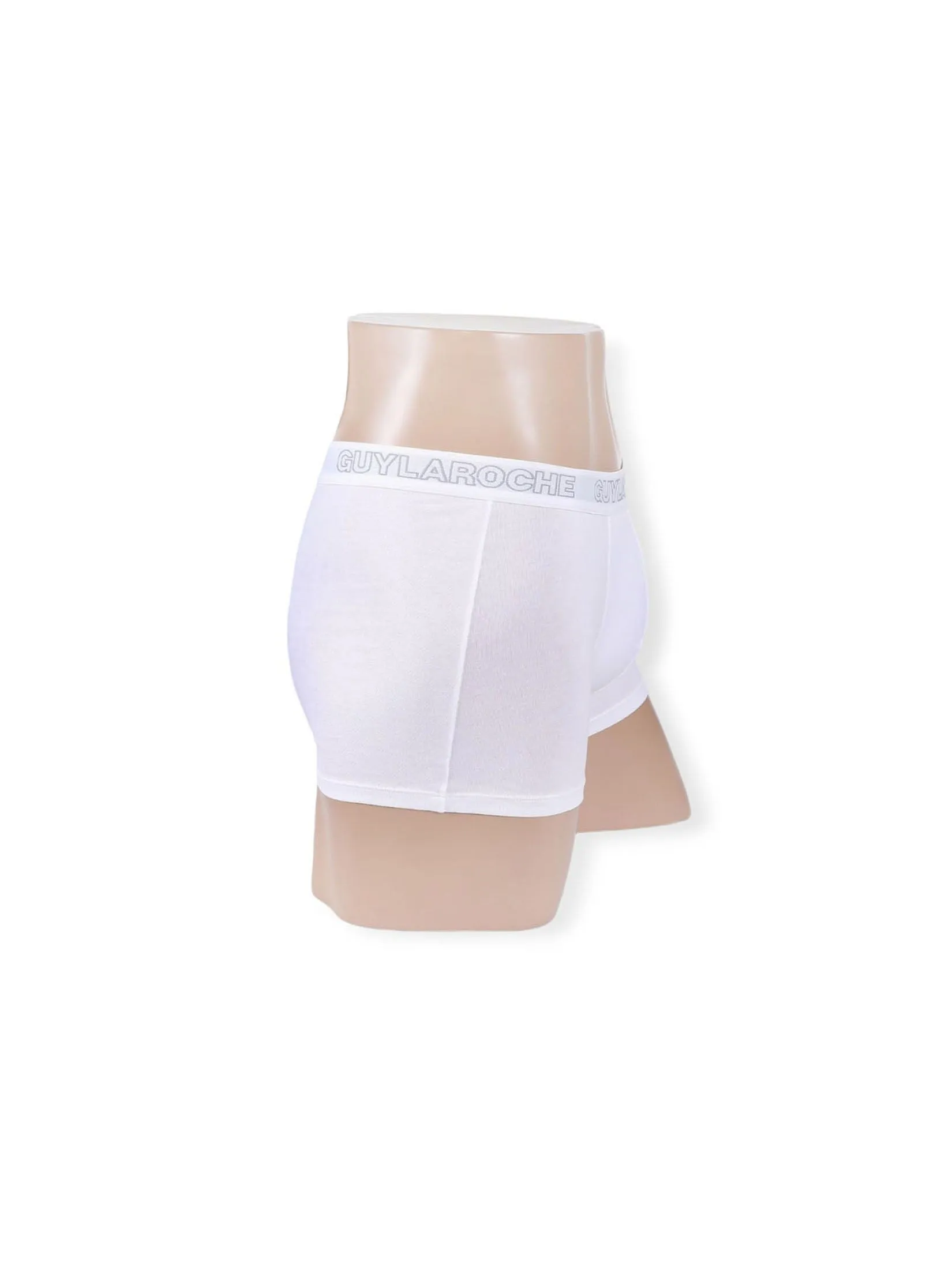 GUY LAROCHE INNERWEAR Men TRUNKS Underwear PACK 2 Pcs. - White