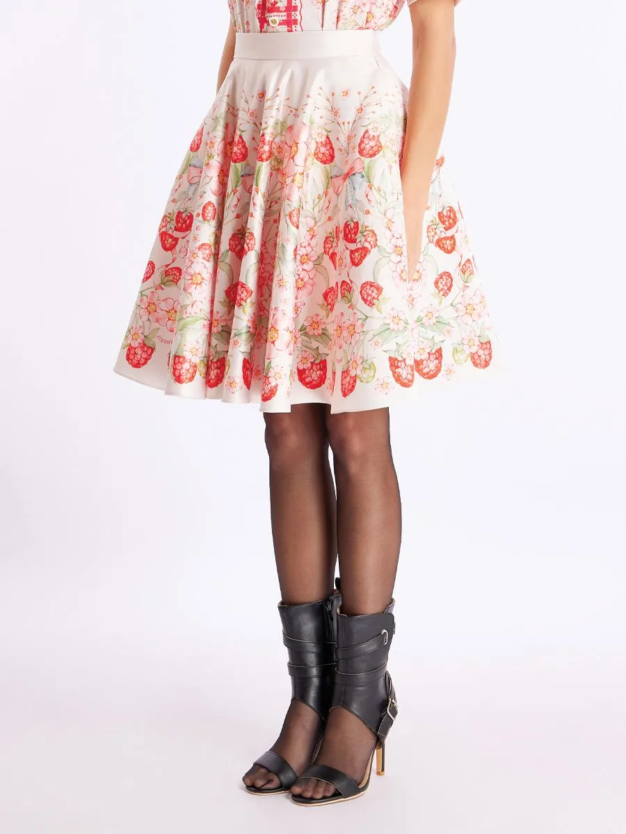 ICONIC WOMAN CREAM GARDNER SKIRT