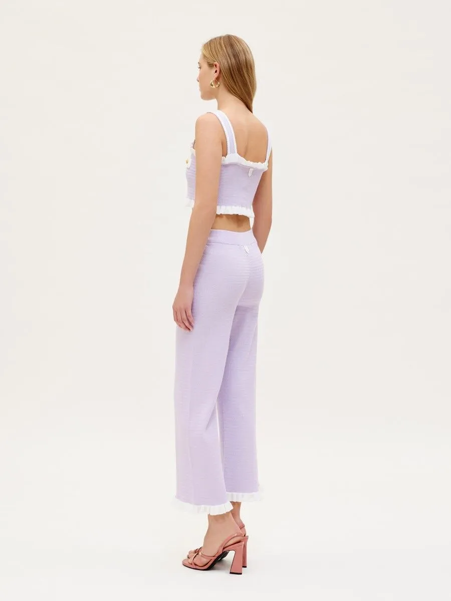 ASV (SS24) Valerie Knitted Women Pants Lavender