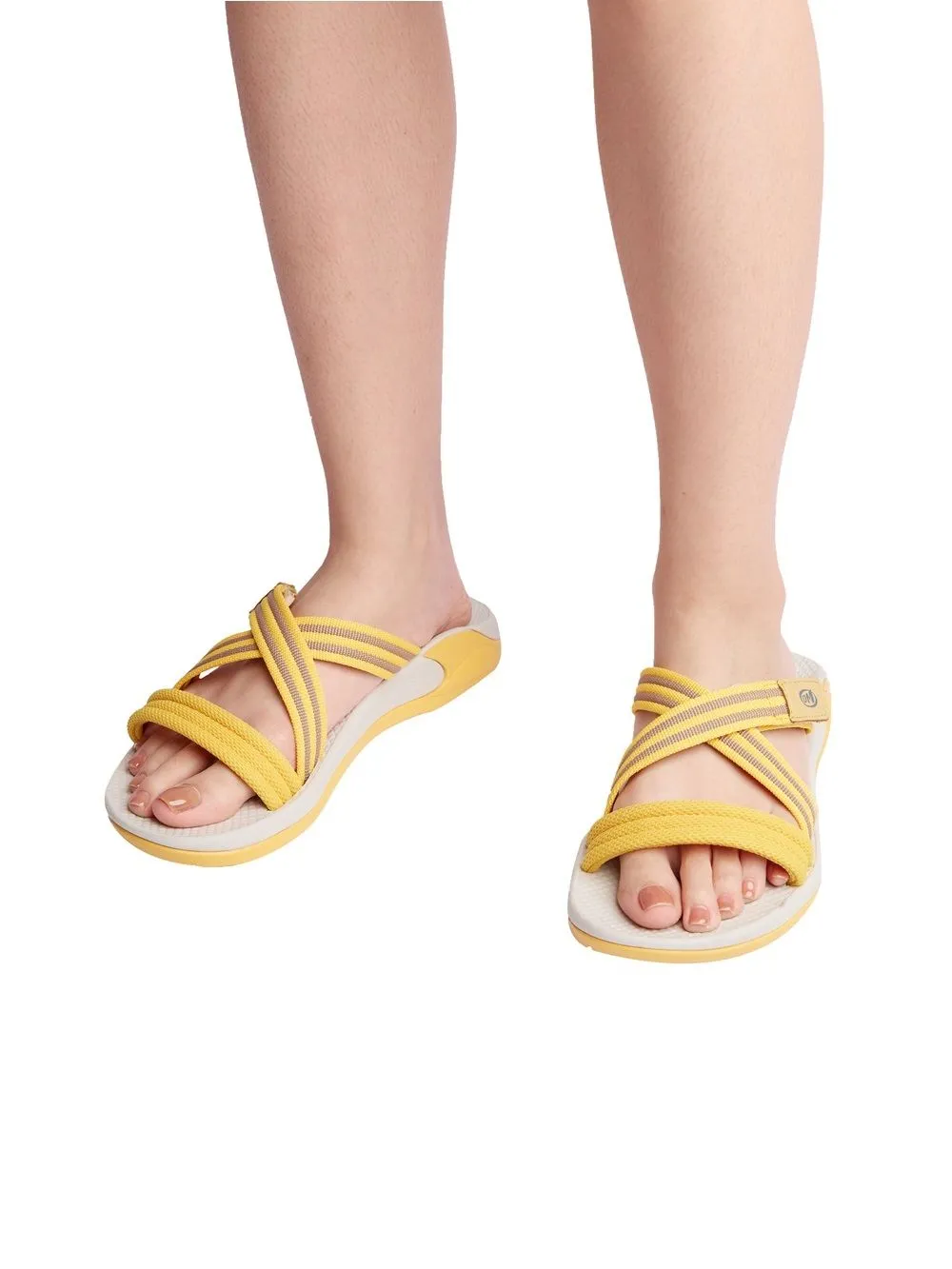 DORTMUEND Yellow-Multi - The Orthotic Sandals CC212-2045