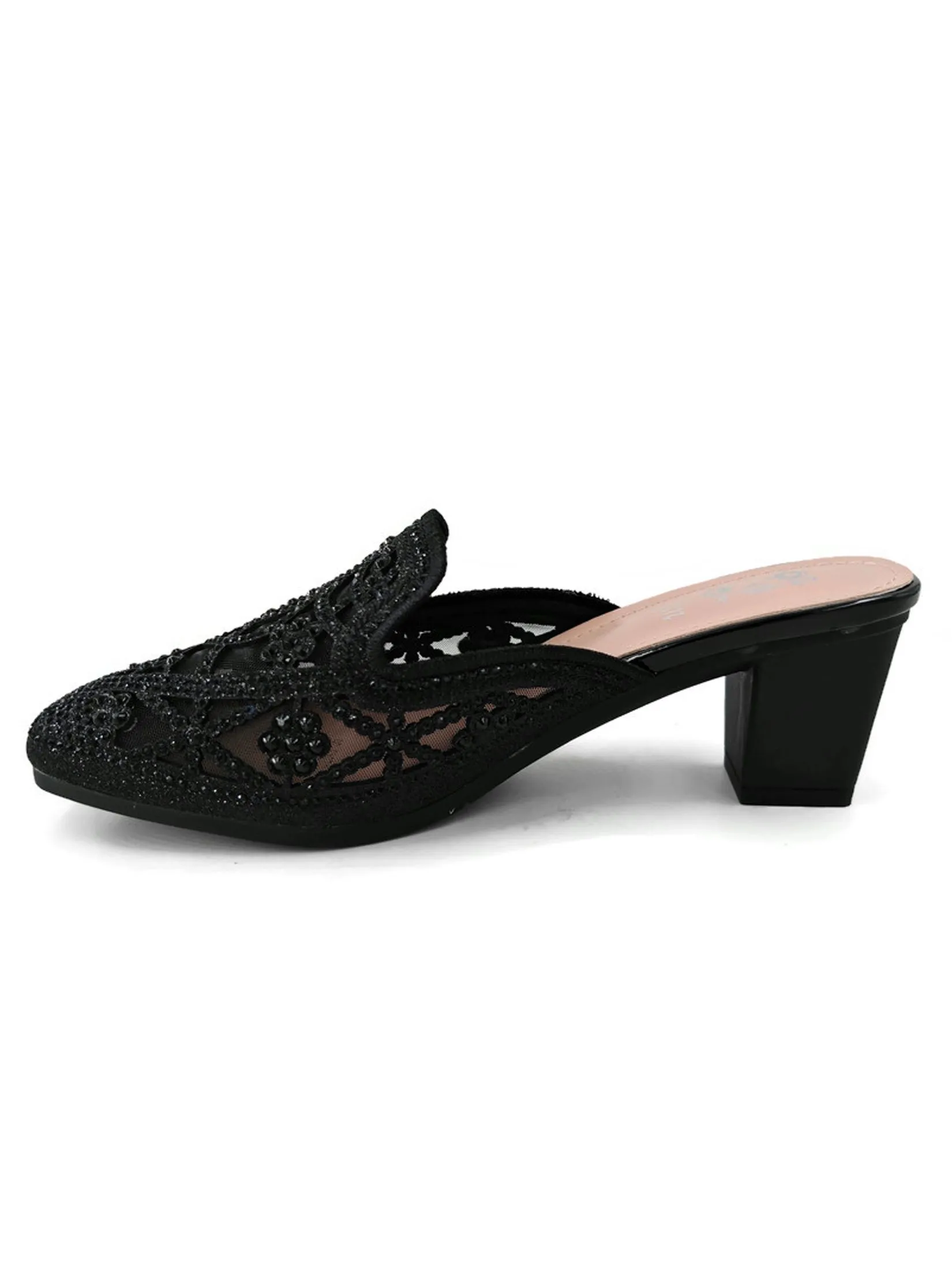 KLIN Woman Mules Style Black
