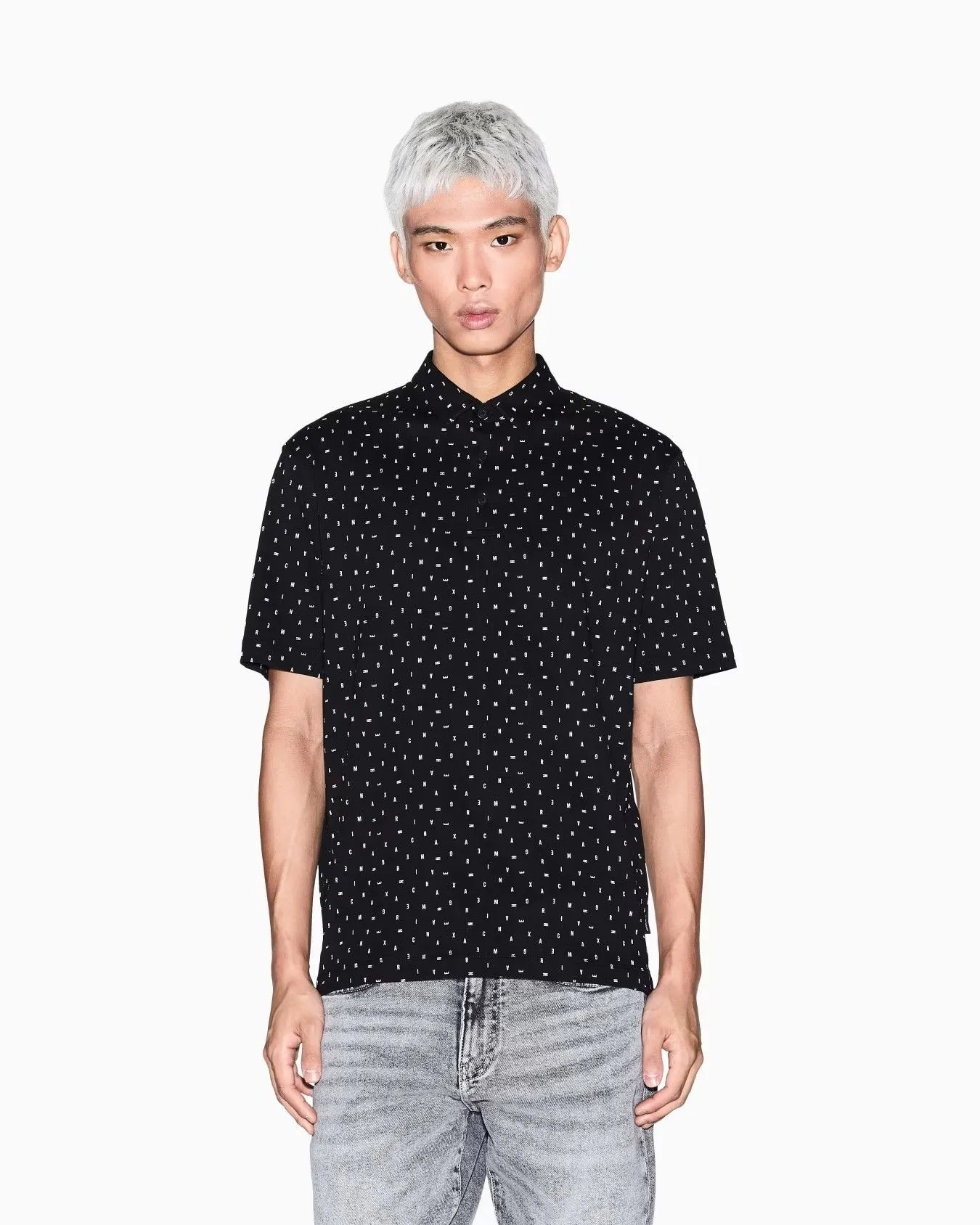 ARMANI EXCHANGE Polo Male XM000735-AF10356-FC234 Black