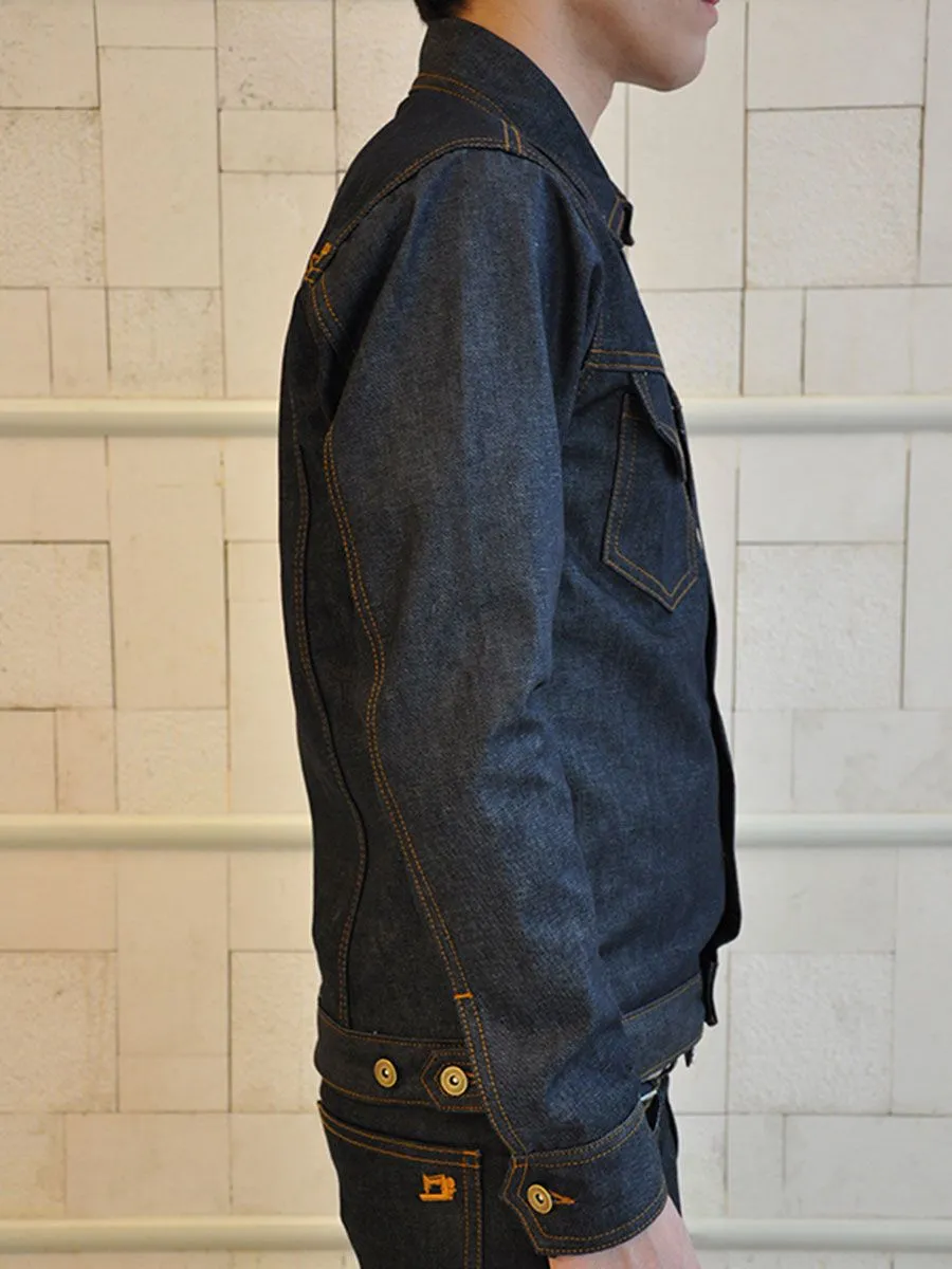 SIMPLE&RAW Dry Twill Jacket Jk901 Dark Blue