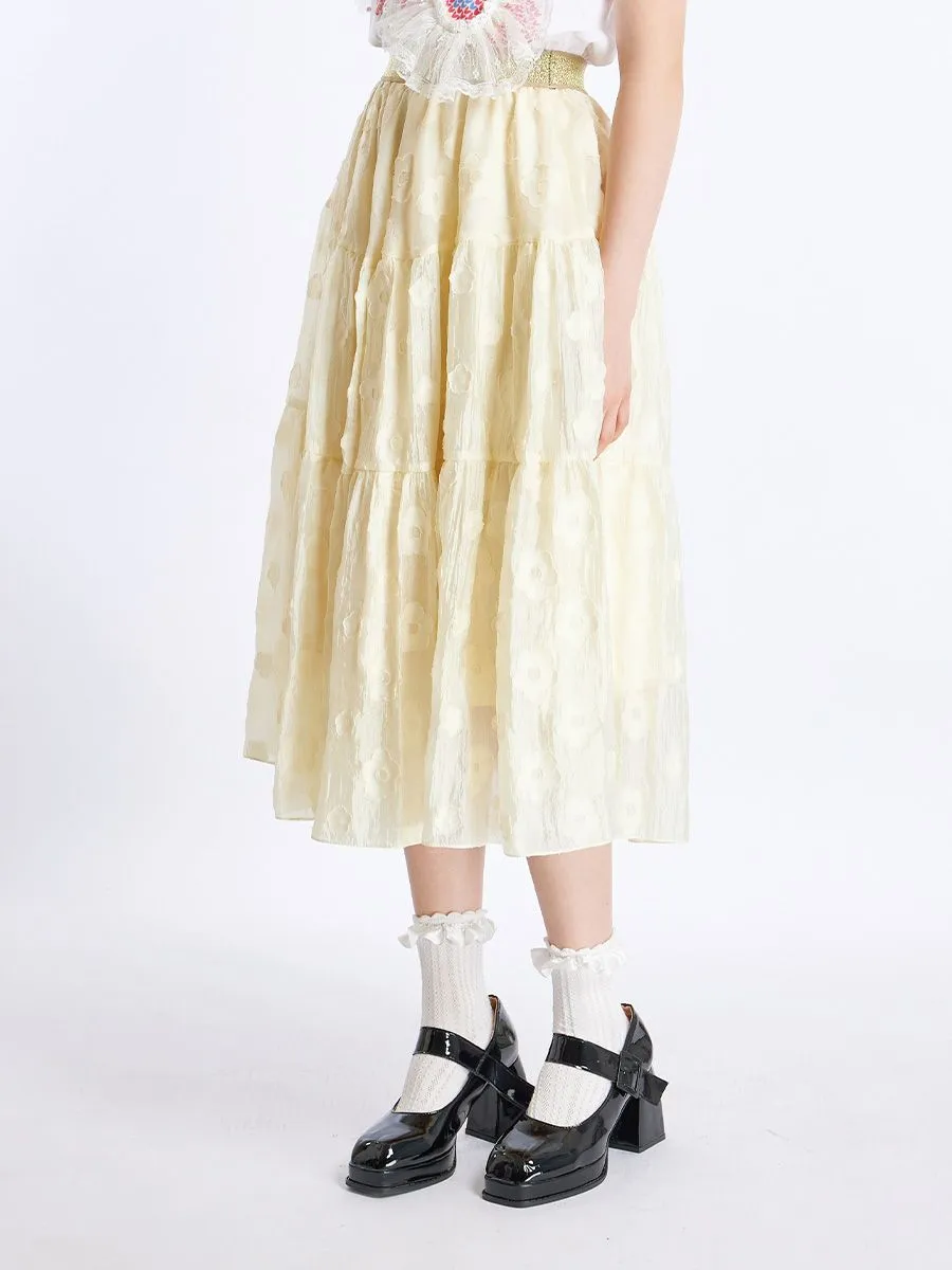 ICONIC WOMAN YELLOW LAYLA SKIRT