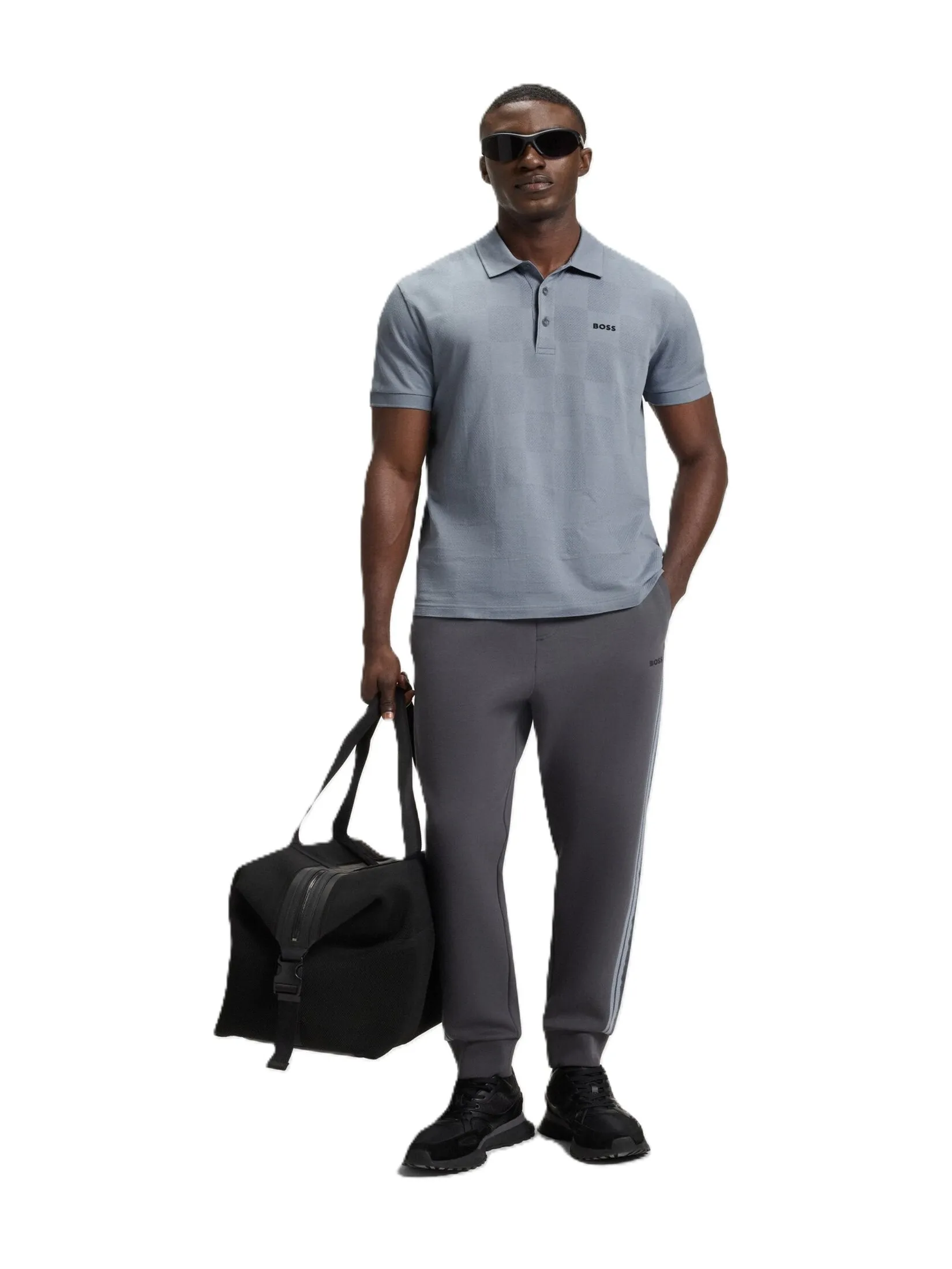 BOSS Men s Polo Dark Grey