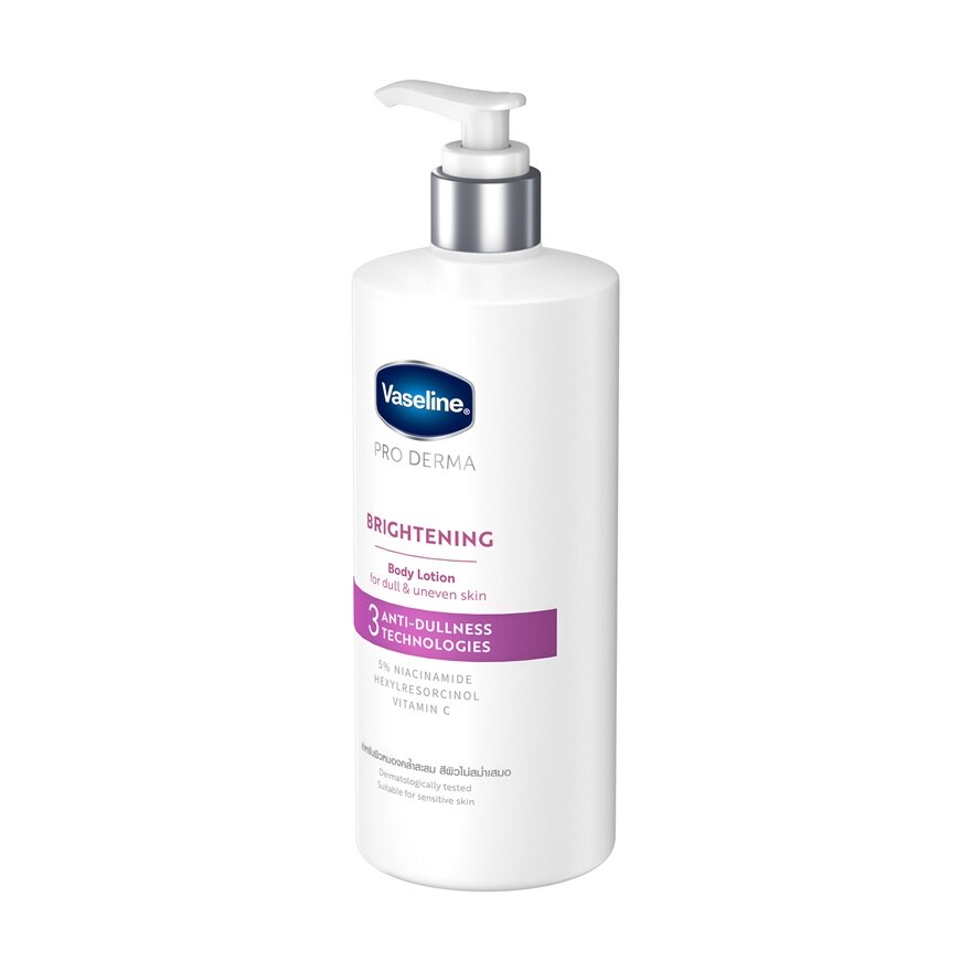 Vaseline Pro Derma Body Lotion 3 Brightening 465 Ml.