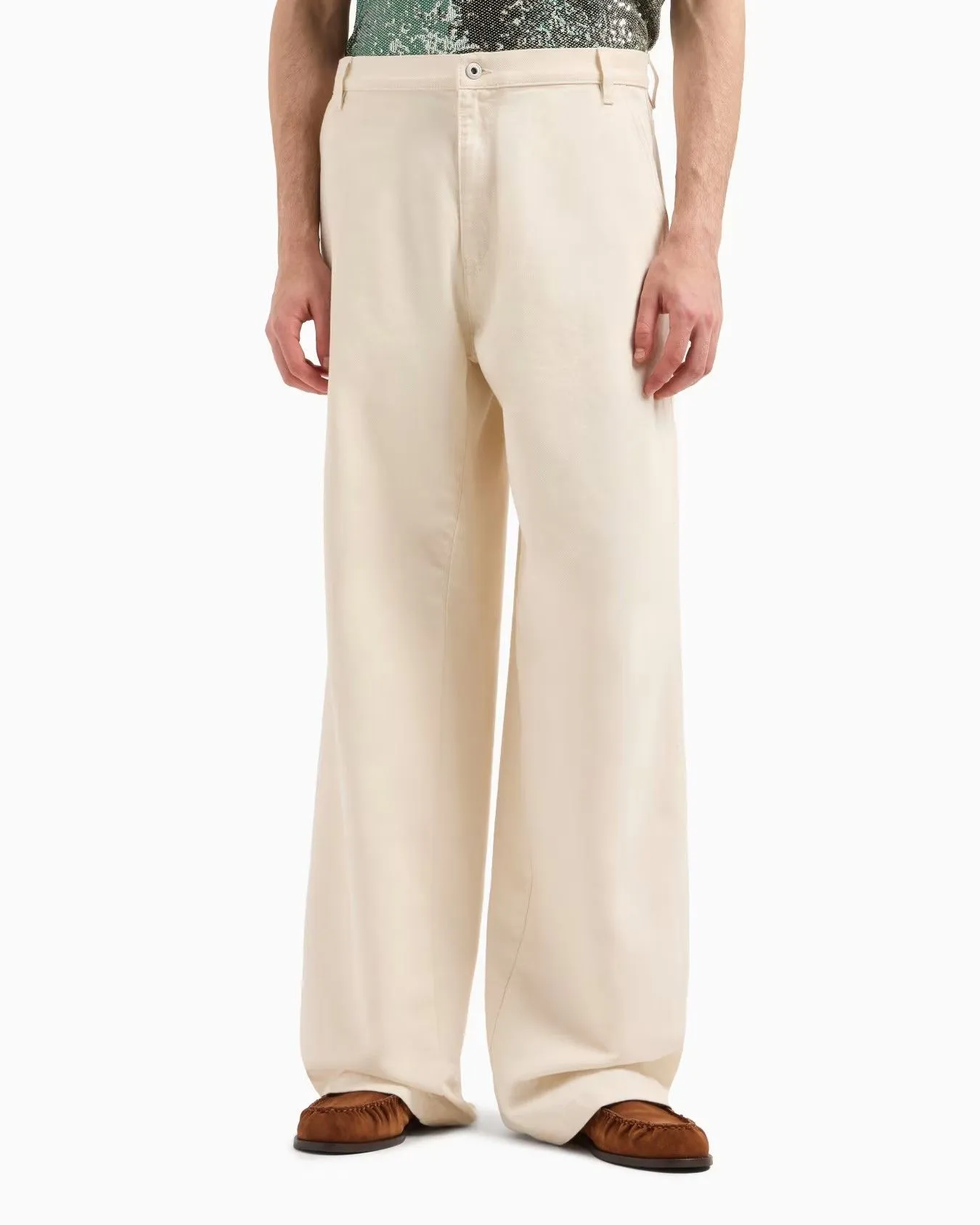 EMPORIO ARMANI Trousers Men EM001673-AF15210-U1109 Off-White