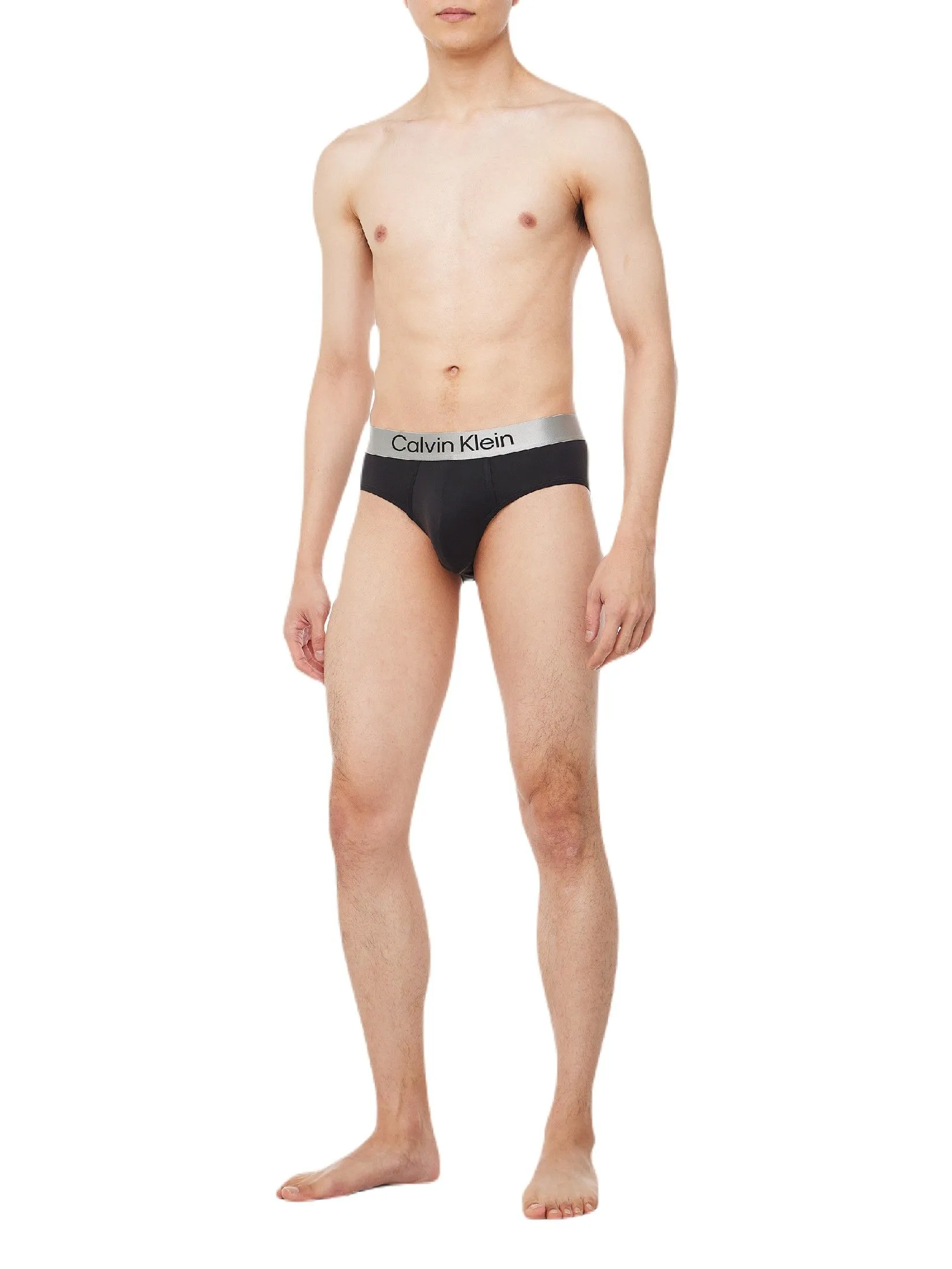 CALVIN KLEIN Men's Brushed Micro Jersey Hip Brief Black