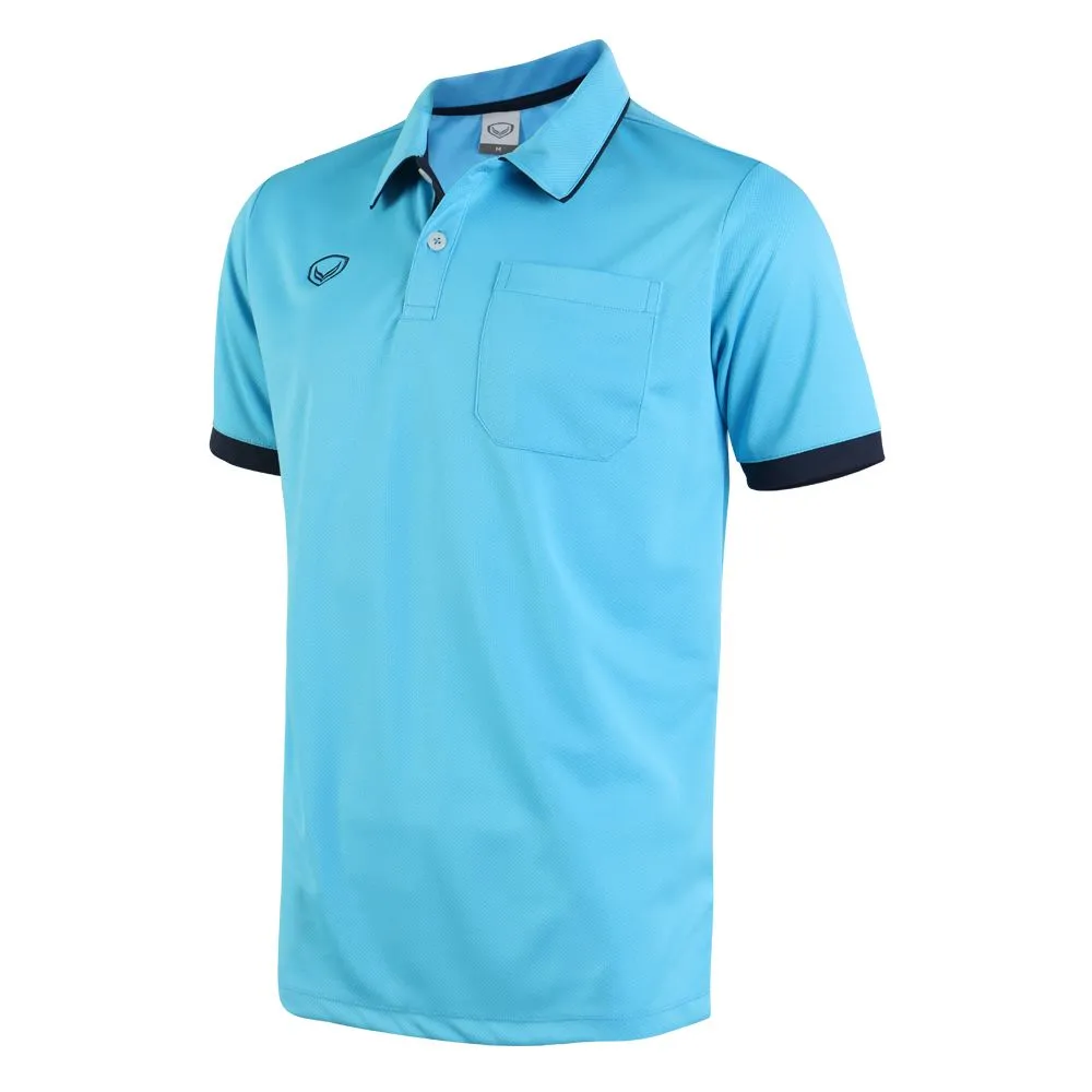GRAND SPORT Light blue Men's polo shirt (012582)