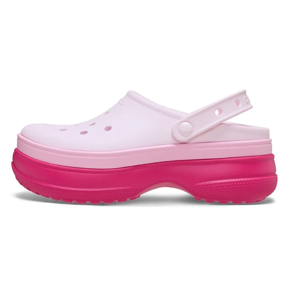 CROCS Classic Stacked Clog Unisex Casual Shoes Pink - CR024SH861EMTH