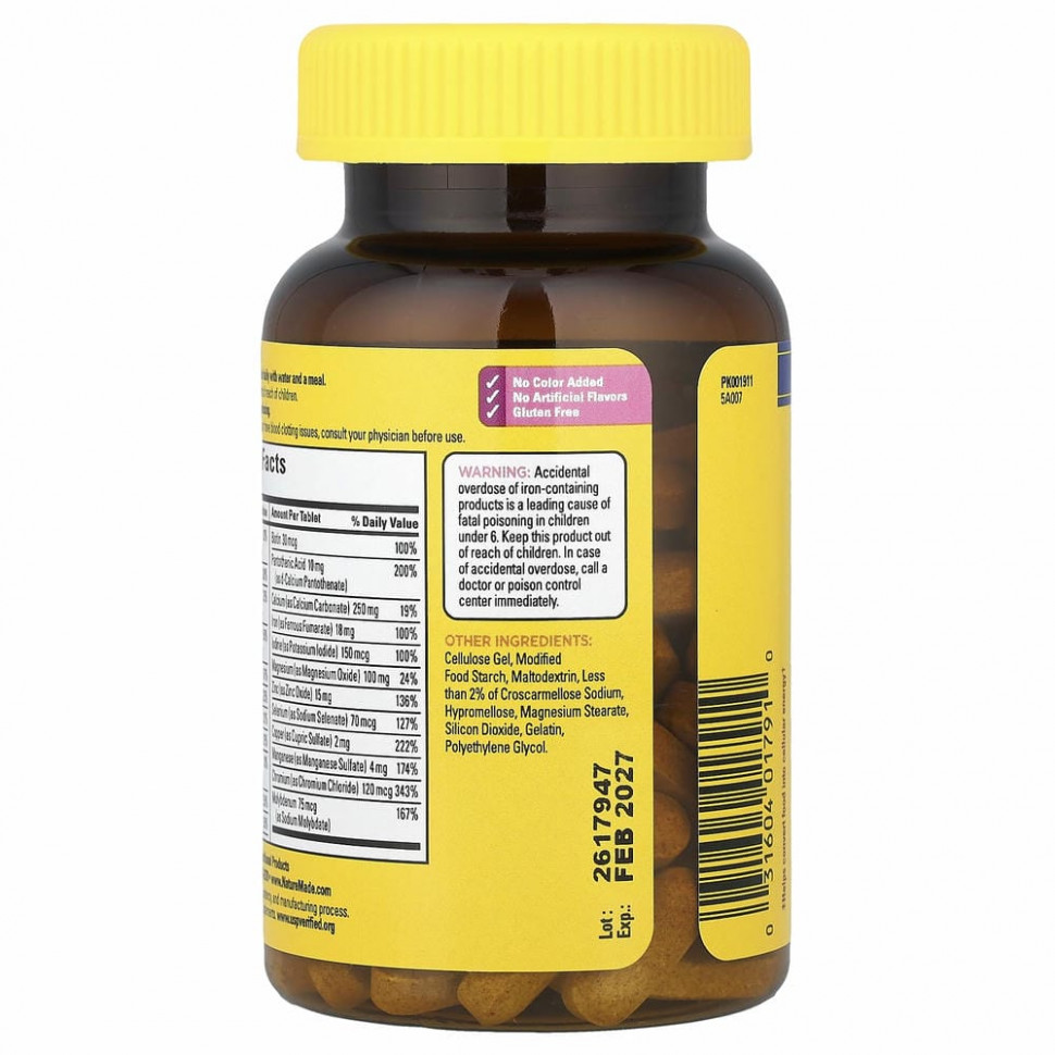 Nature Made, Мультивитамины для женщин, 90 таблеток