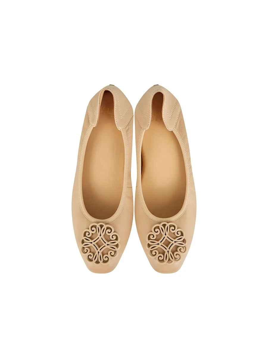 SHU WOMEN  SOFY SOFA INFINITE HEART ONTONE - NUDE