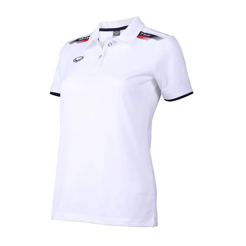 GRAND SPORT White Women's polo shirt (012791)