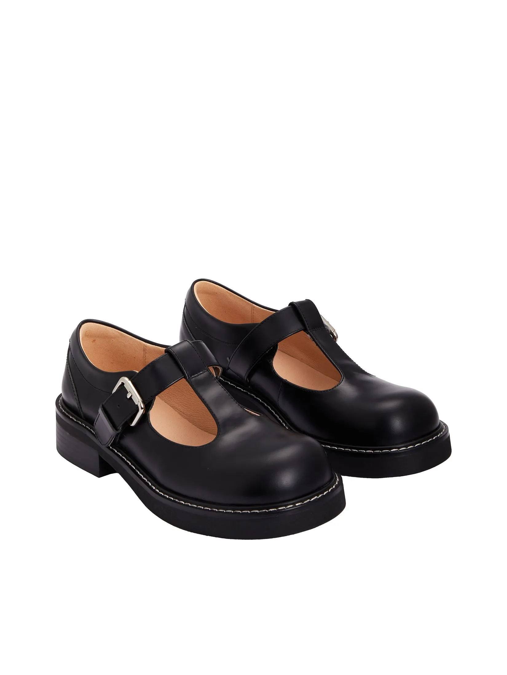 STACCATO Women Loafers Buckle Detail Black