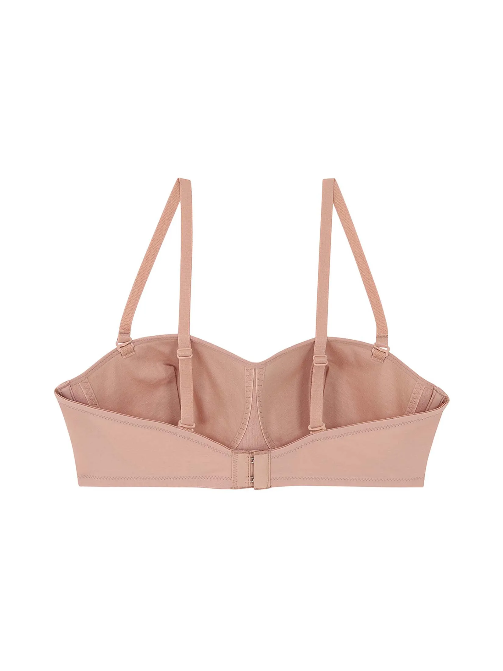 WACOAL Women Surprise strapless wireless top Bra Set 2 pcs Multicolor (Black Pink)