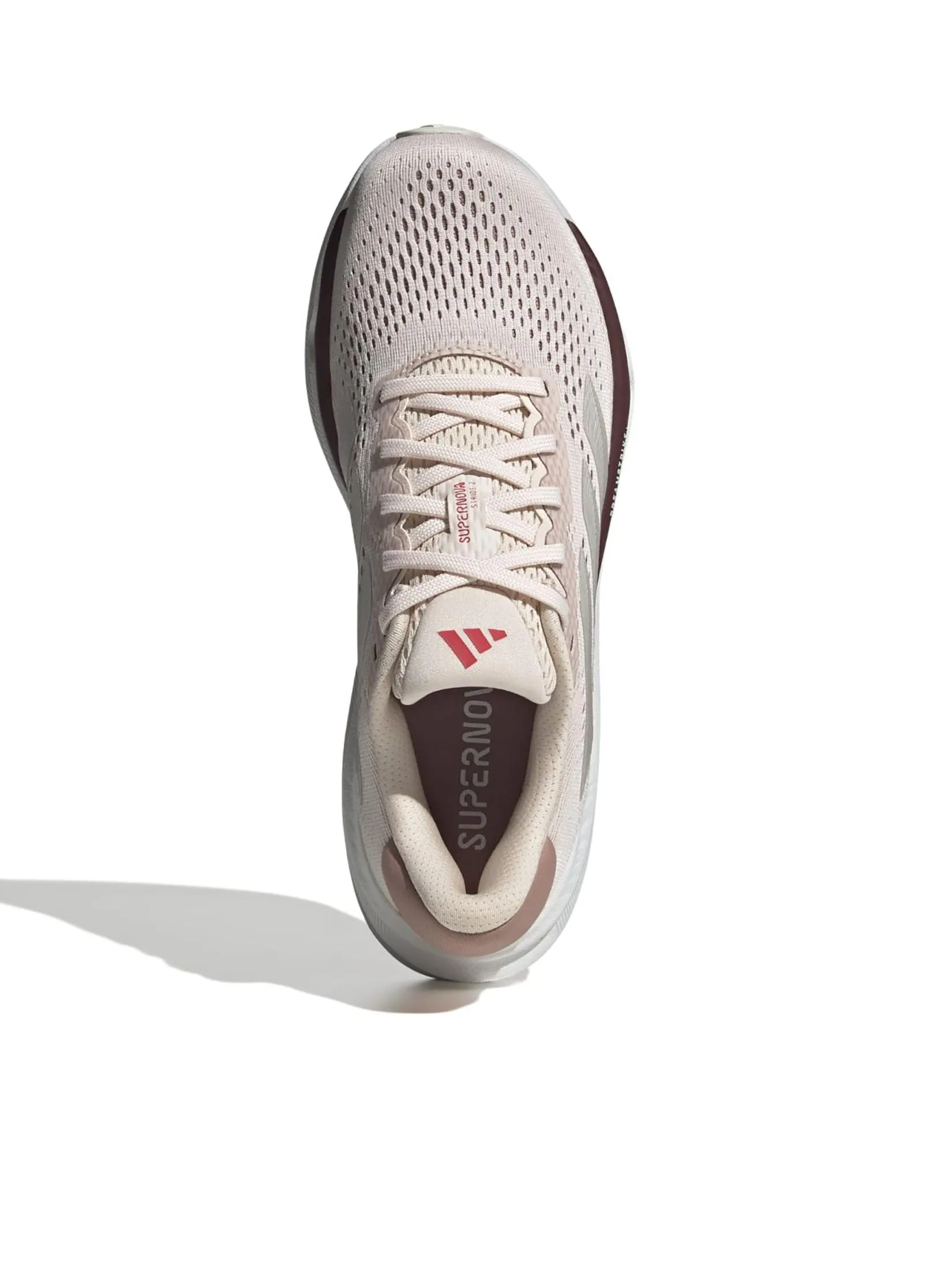 ADIDAS Women Running Shoes Supernova Stride 2.0 IH8656 Aurora Ruby / Cyber Met. / Lucid Red