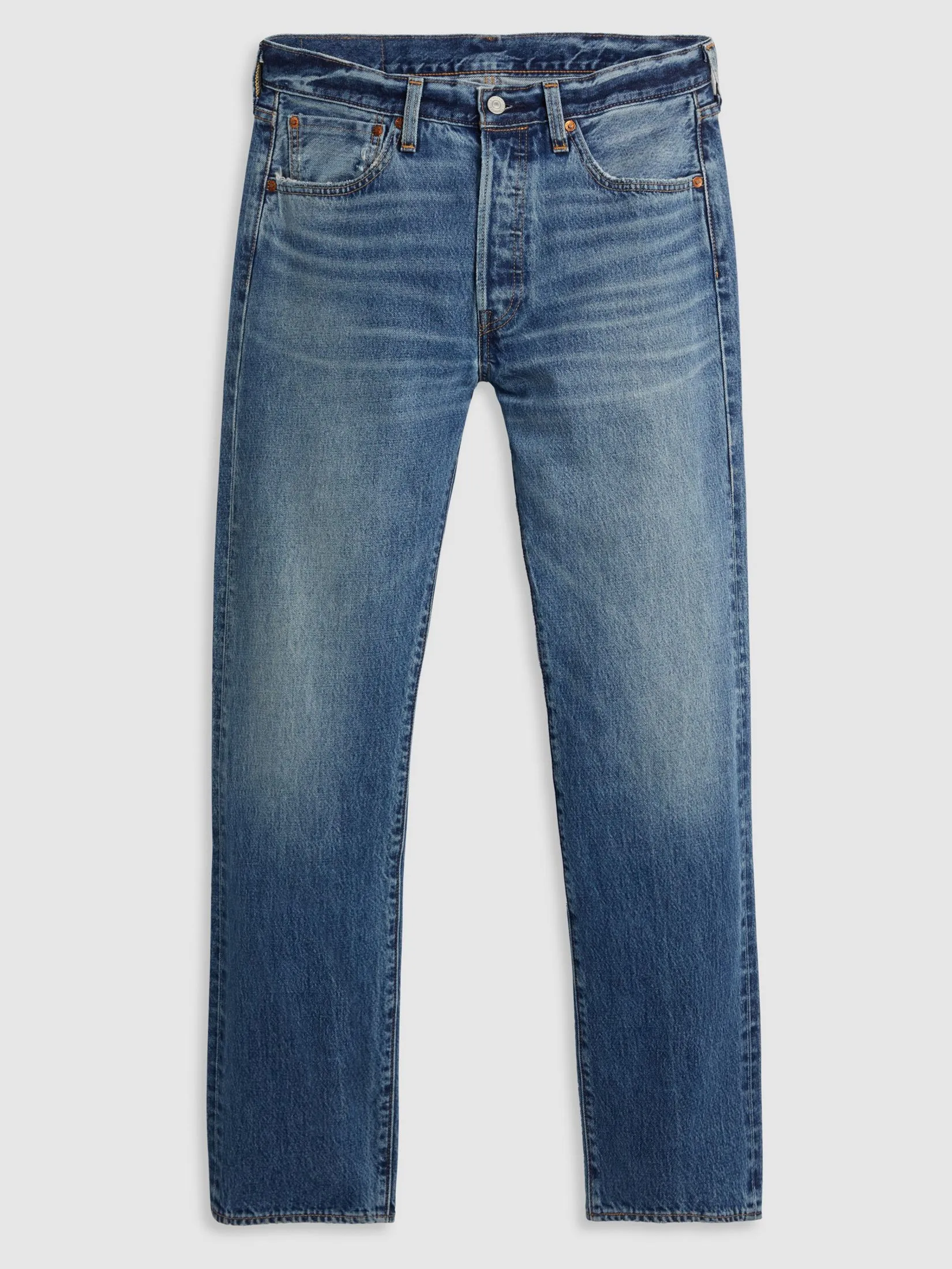 LEVI'S Men's 501 Original Selvedge Jeans Blue