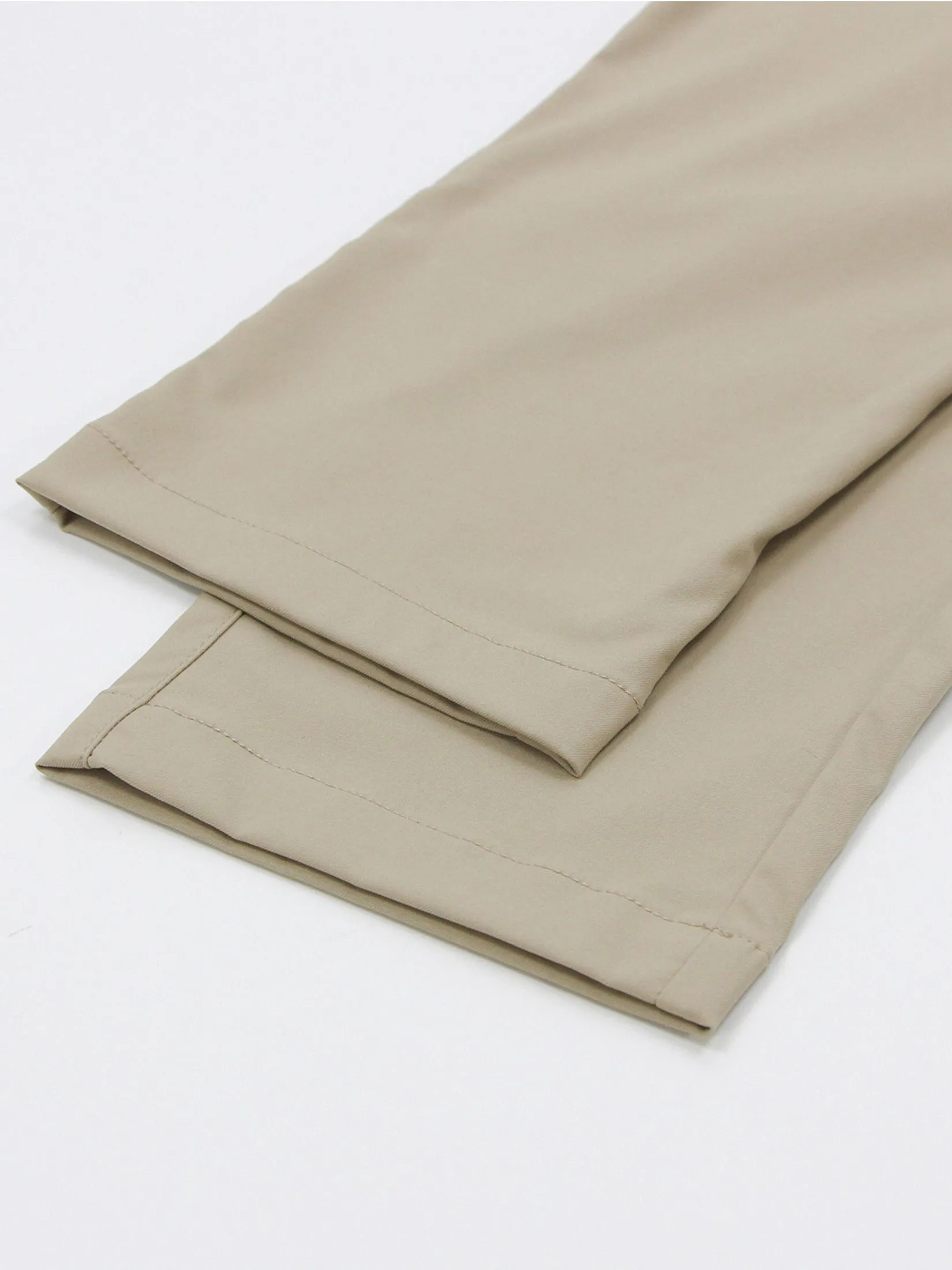 GIORDANO Men's Regular Stretch Khaki Pants Crockery khaki