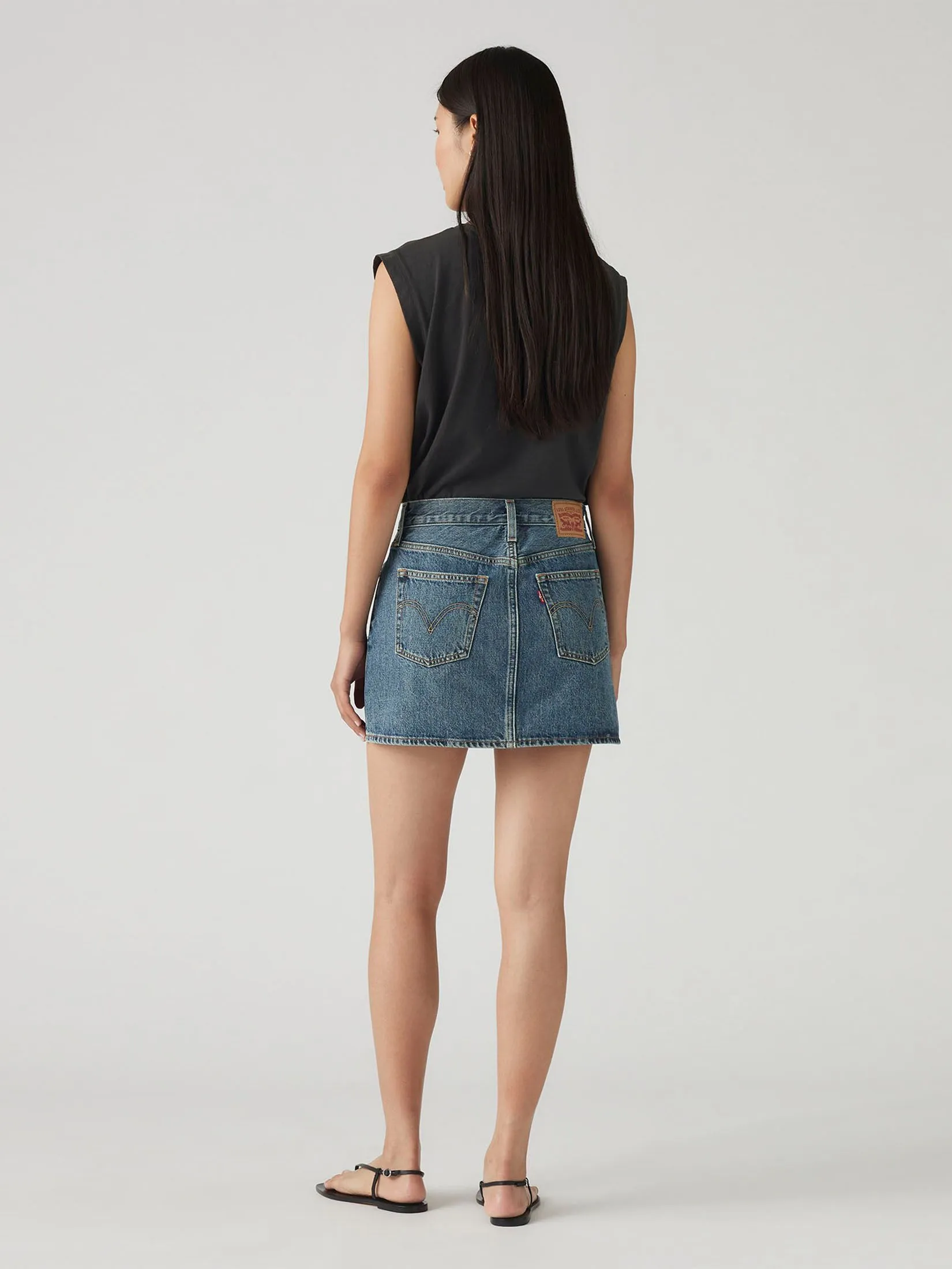 LEVI'S Women's Icon Skirt Dark Blue