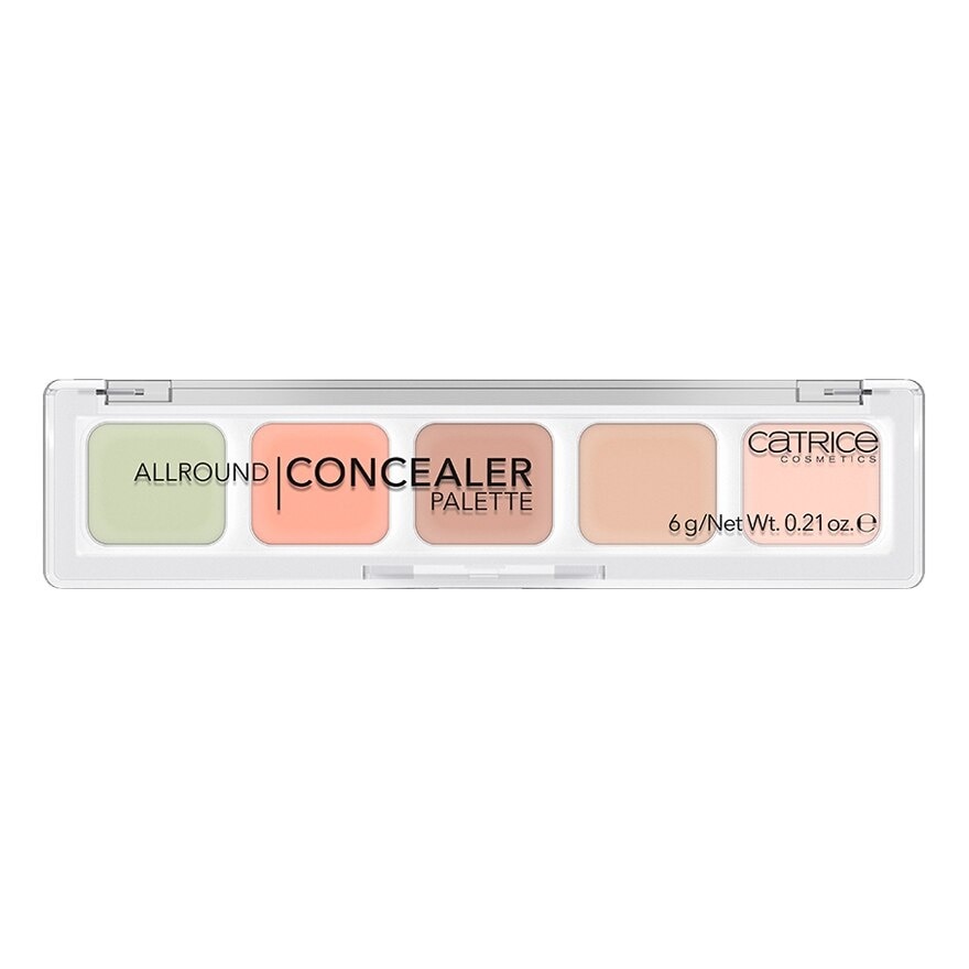 Catrice Allround Concealer - Beige, Pink, Green ,#feb399,#d5af82,#ebc9a7,#f7d9bd