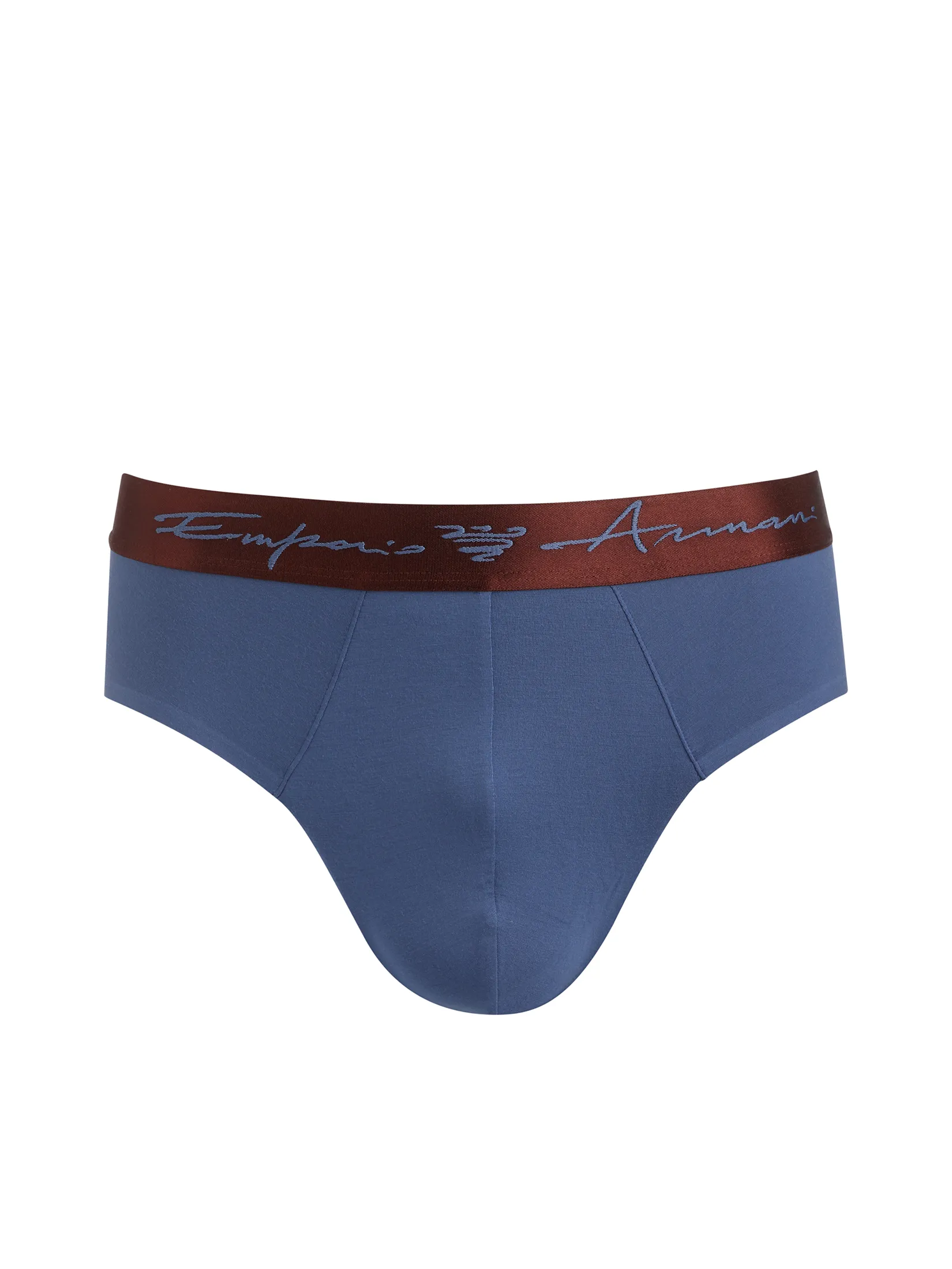 EMPORIO ARMANI Men Brief SS25 Vintage Indigo
