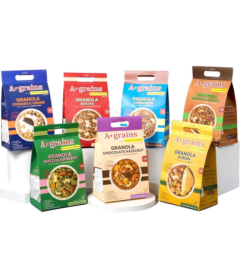 Тайская Гранола A-grains 225 гр 7 вкусов