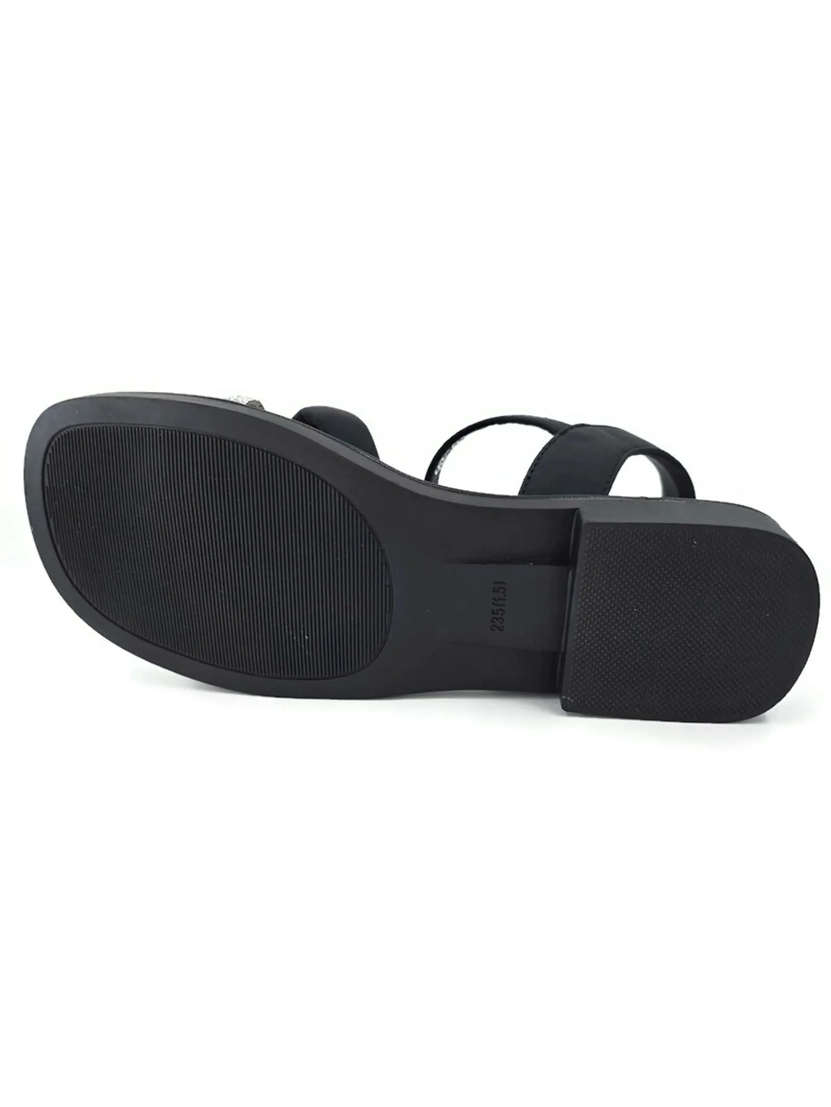 KLIN Woman Ankle Strap Sandals Black