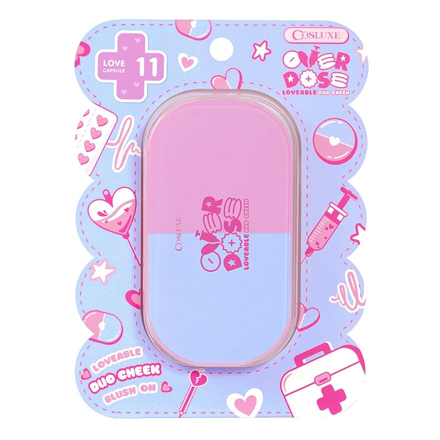 Cosluxe Overdose Loveable Duo Blush 11