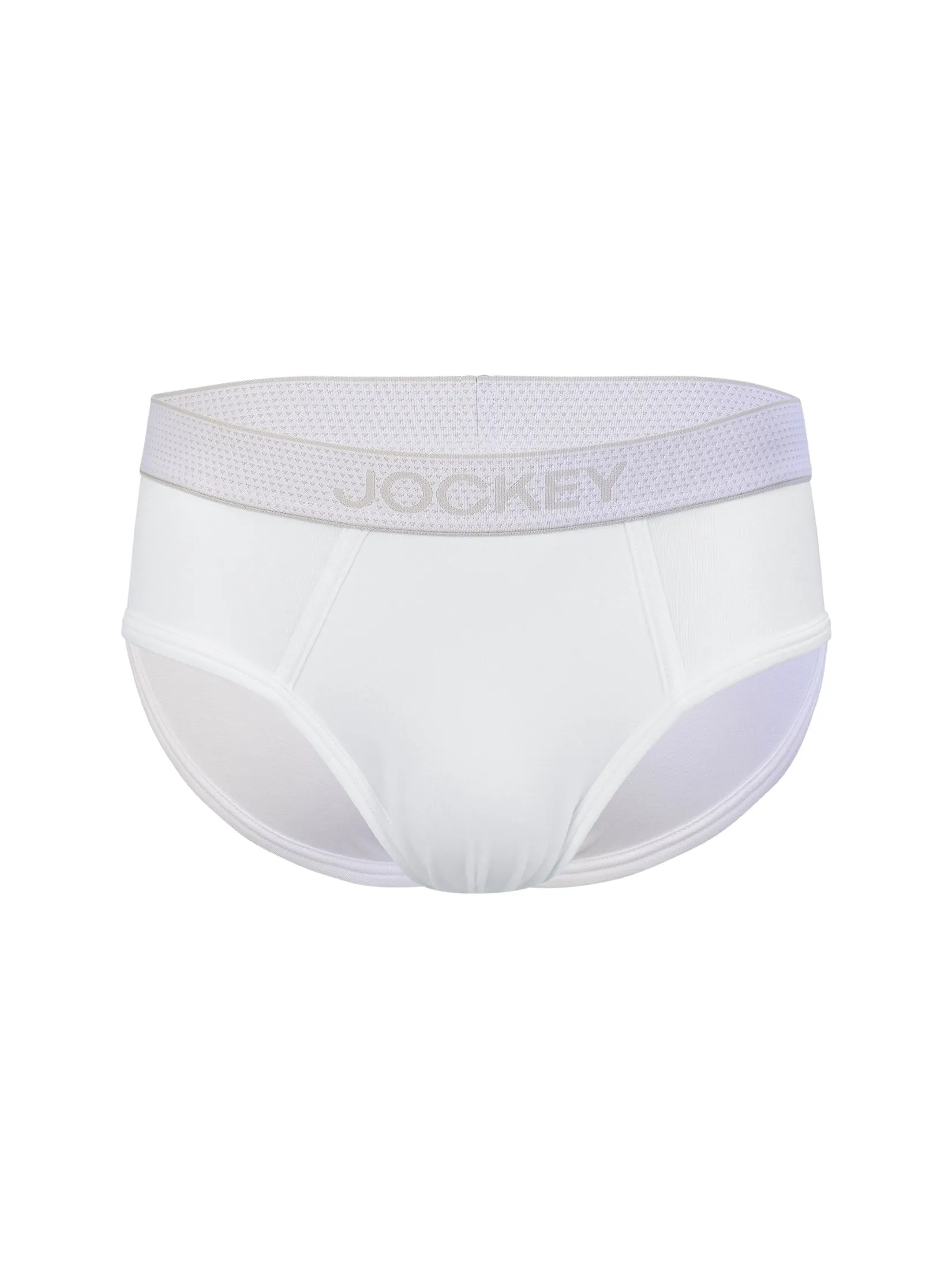 JOCKEY UNDERWEAR Men's EXTRA DRY BRIEFS WHITE