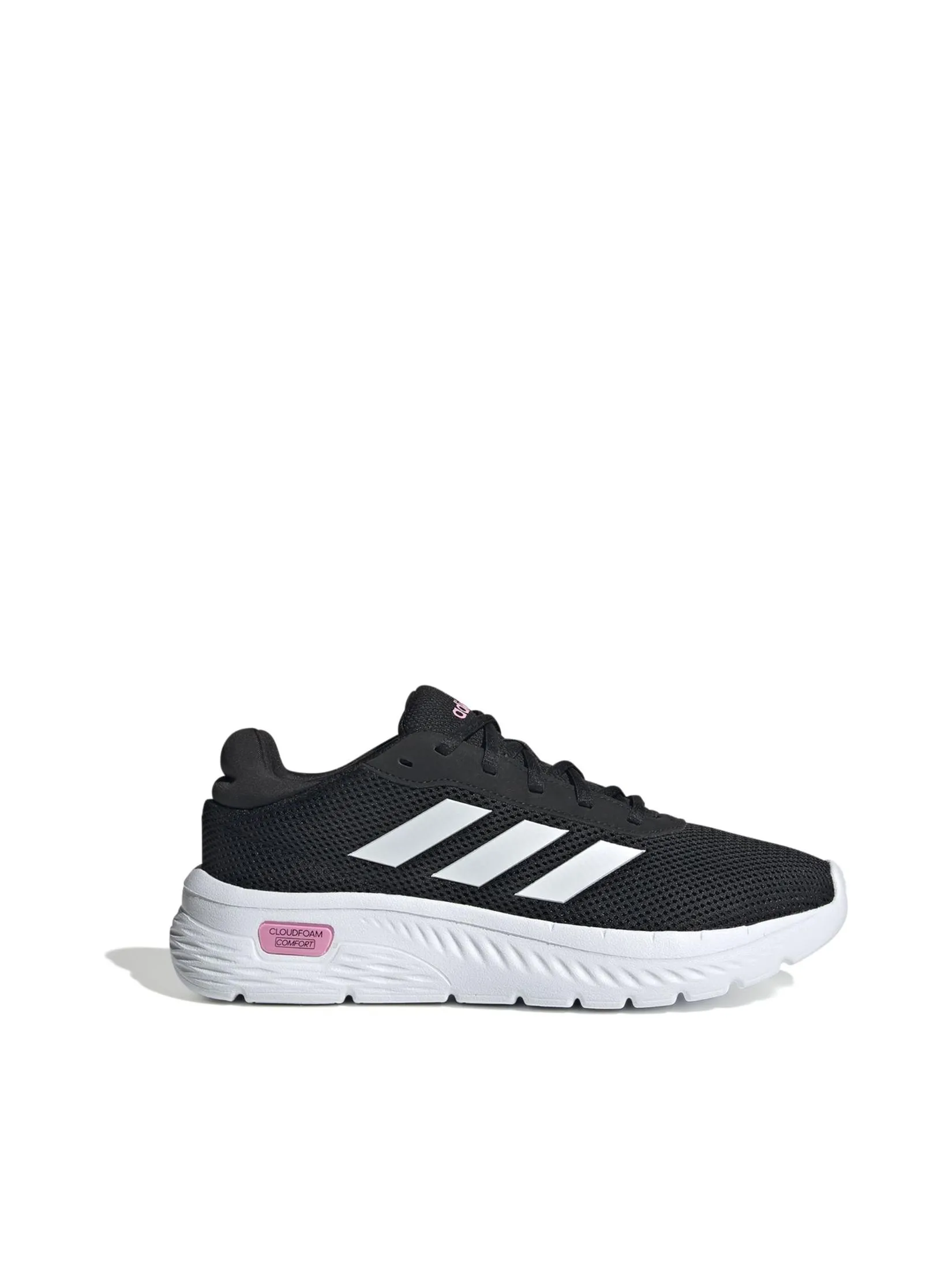 ADIDAS Women Sneakers Cloudfoam Comfy IH2974 Core Black / Cloud White / Bliss Pink