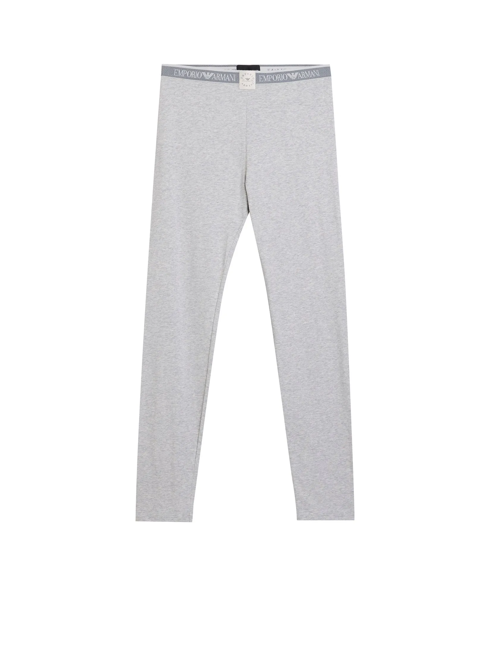 EMPORIO ARMANI Women Leggings FW25 O8002 Warm Grey Melange