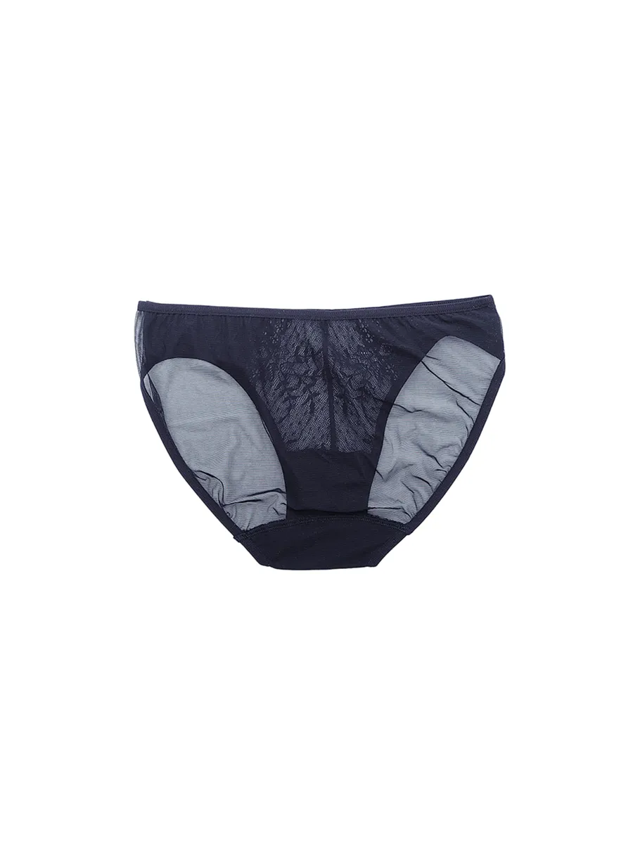 ELLE LINGERIE UNDERWEAR BIKINI LOWRISE LU2758BL BLACK