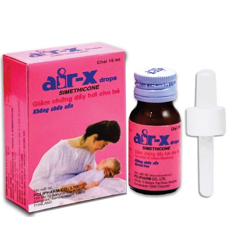 Капли от коликов и запоров у детей Simethicone Air-X Drops 40 мл
