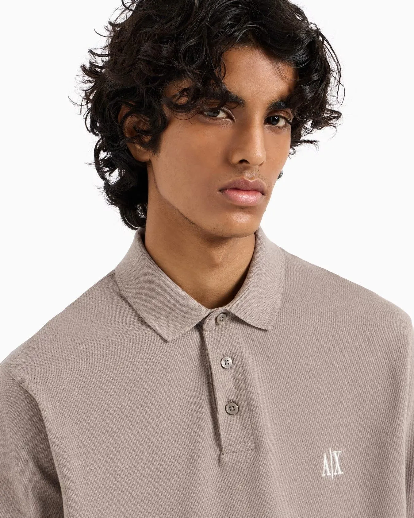 ARMANI EXCHANGE Polo Men XM000367-AF13022-U6107 Brown