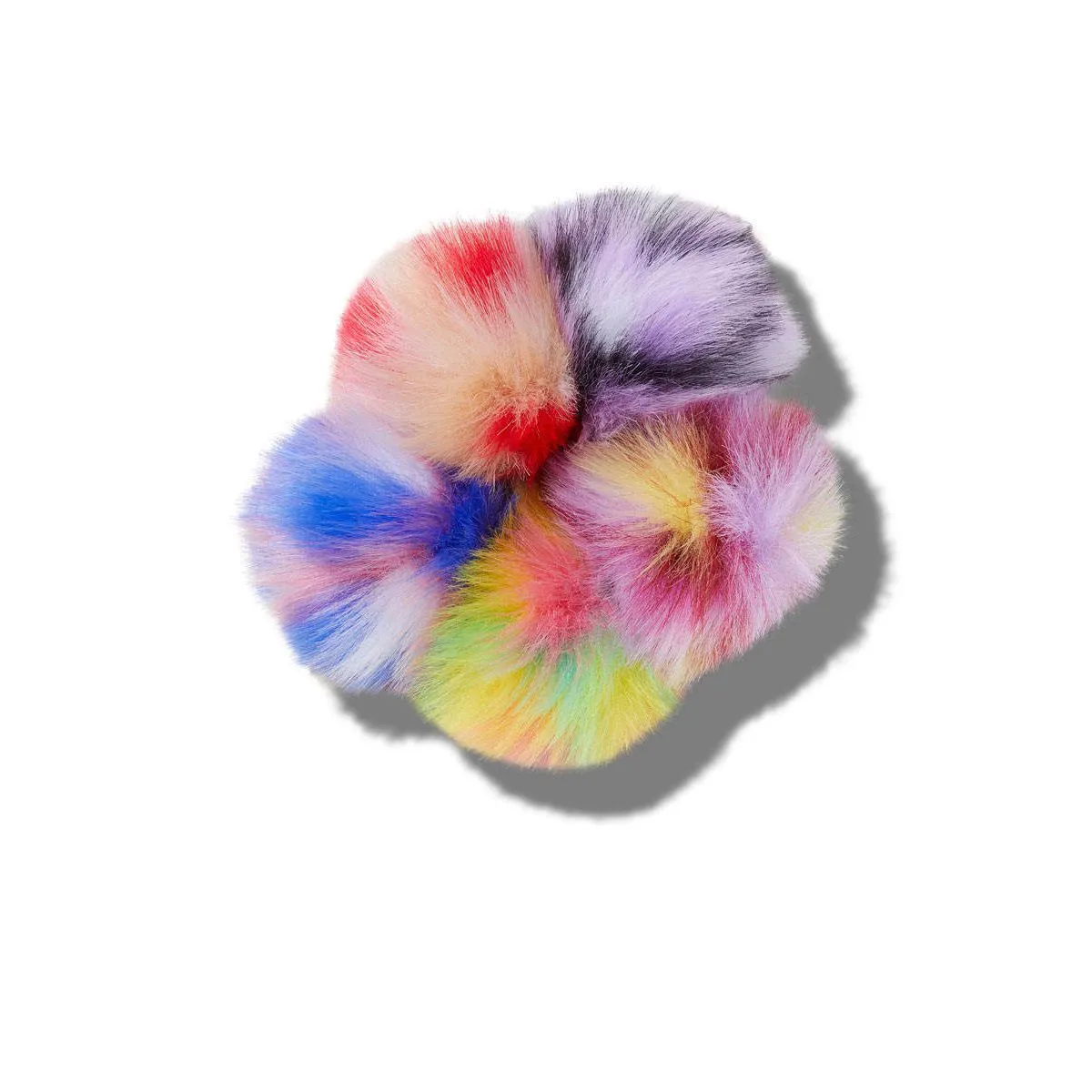 CROCS Jibbitz Shoes Charm Dyed Puff 5-Pack Multi Color - CR024AC147DOTH