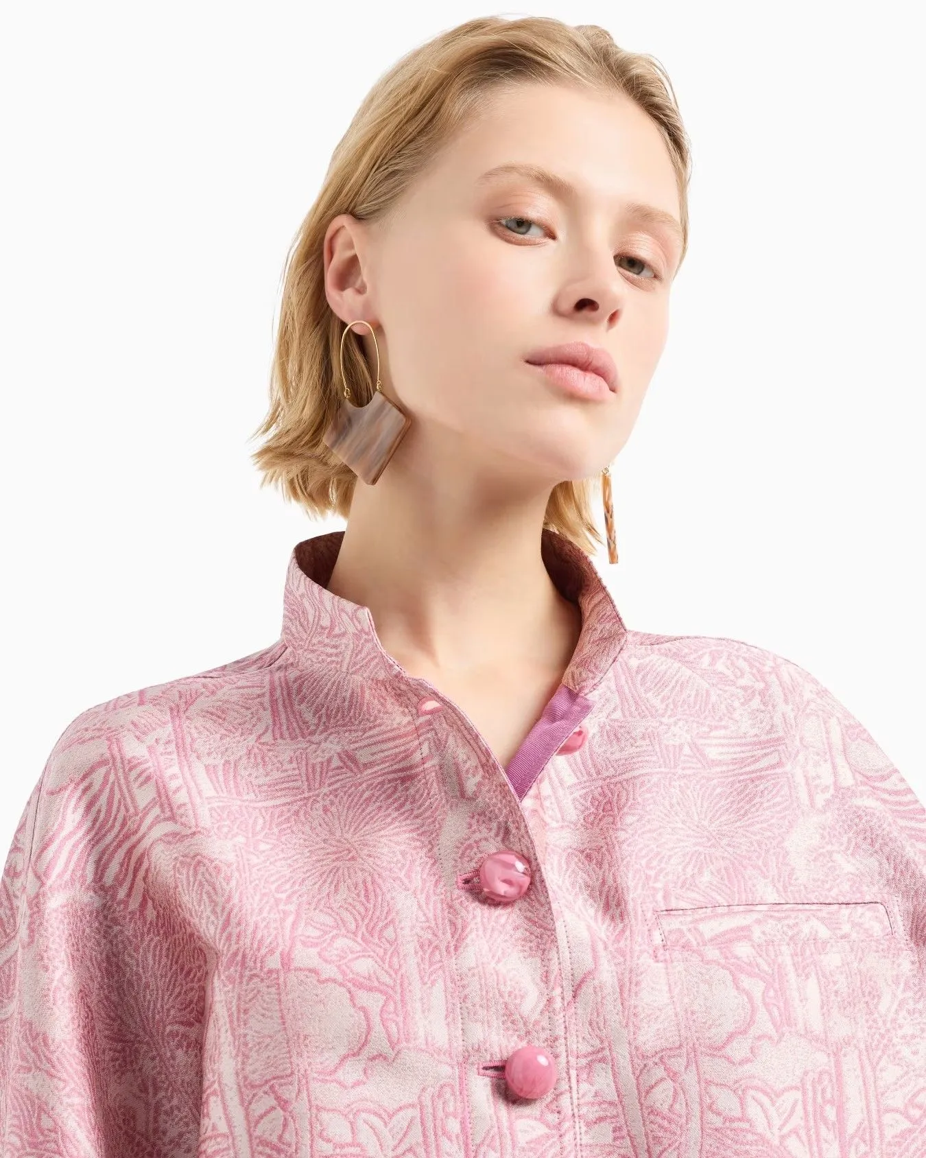 EMPORIO ARMANI Coat Women EW001548-TE13445-F4027 Pink