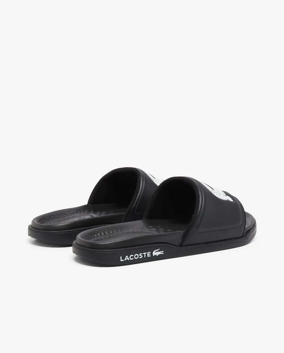 LACOSTE Men’s Serve Slide Dual Black